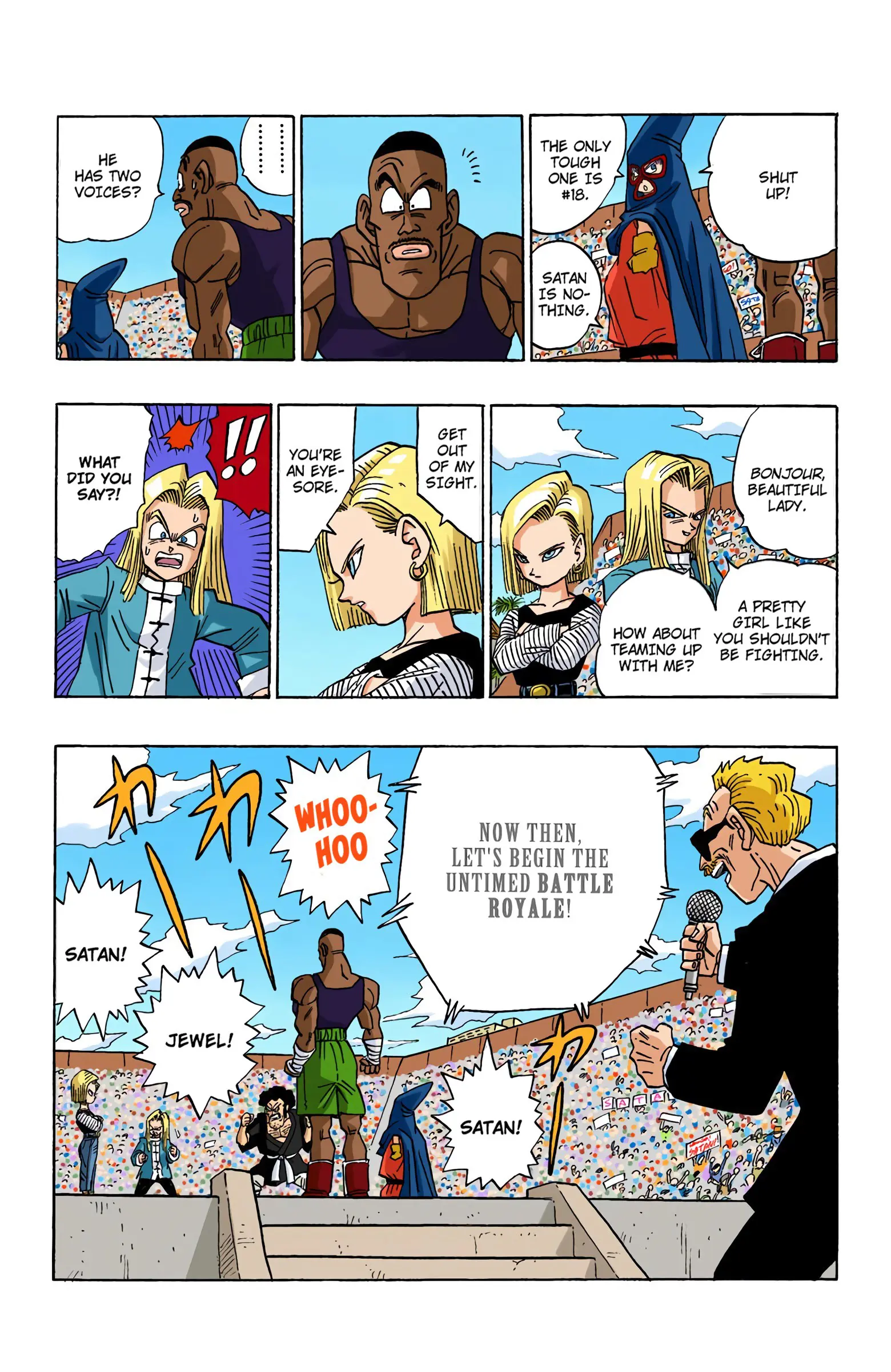 DBZ Majin Buu Saga Colored Manga, chapter 452, page 10
