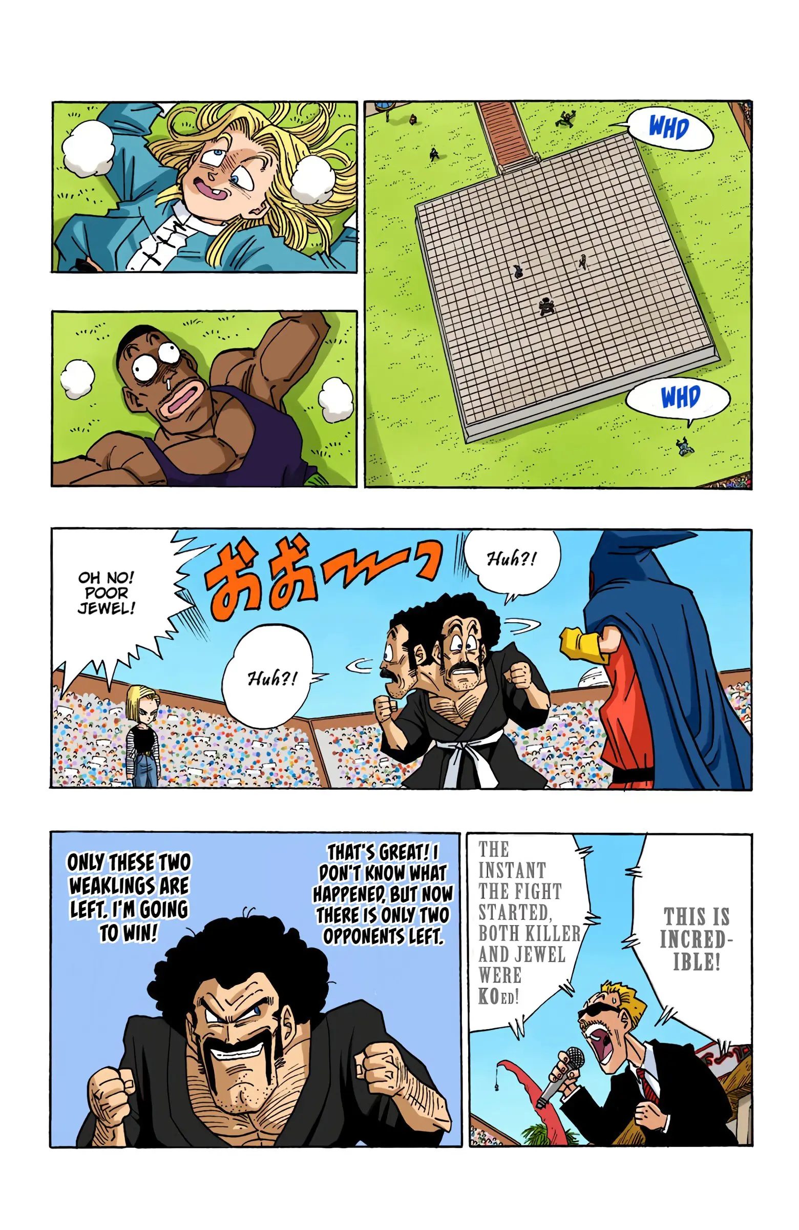 DBZ Majin Buu Saga Colored Manga, chapter 452, page 12