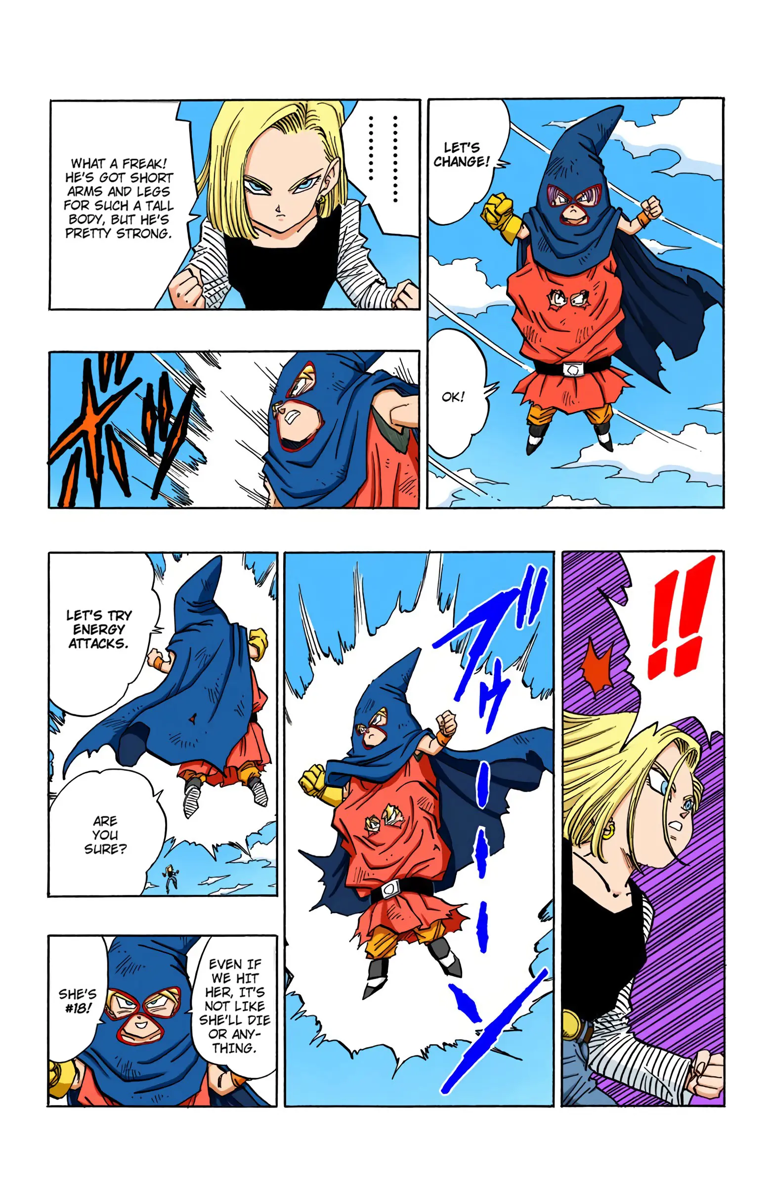 DBZ Majin Buu Saga Colored Manga, chapter 453, page 10