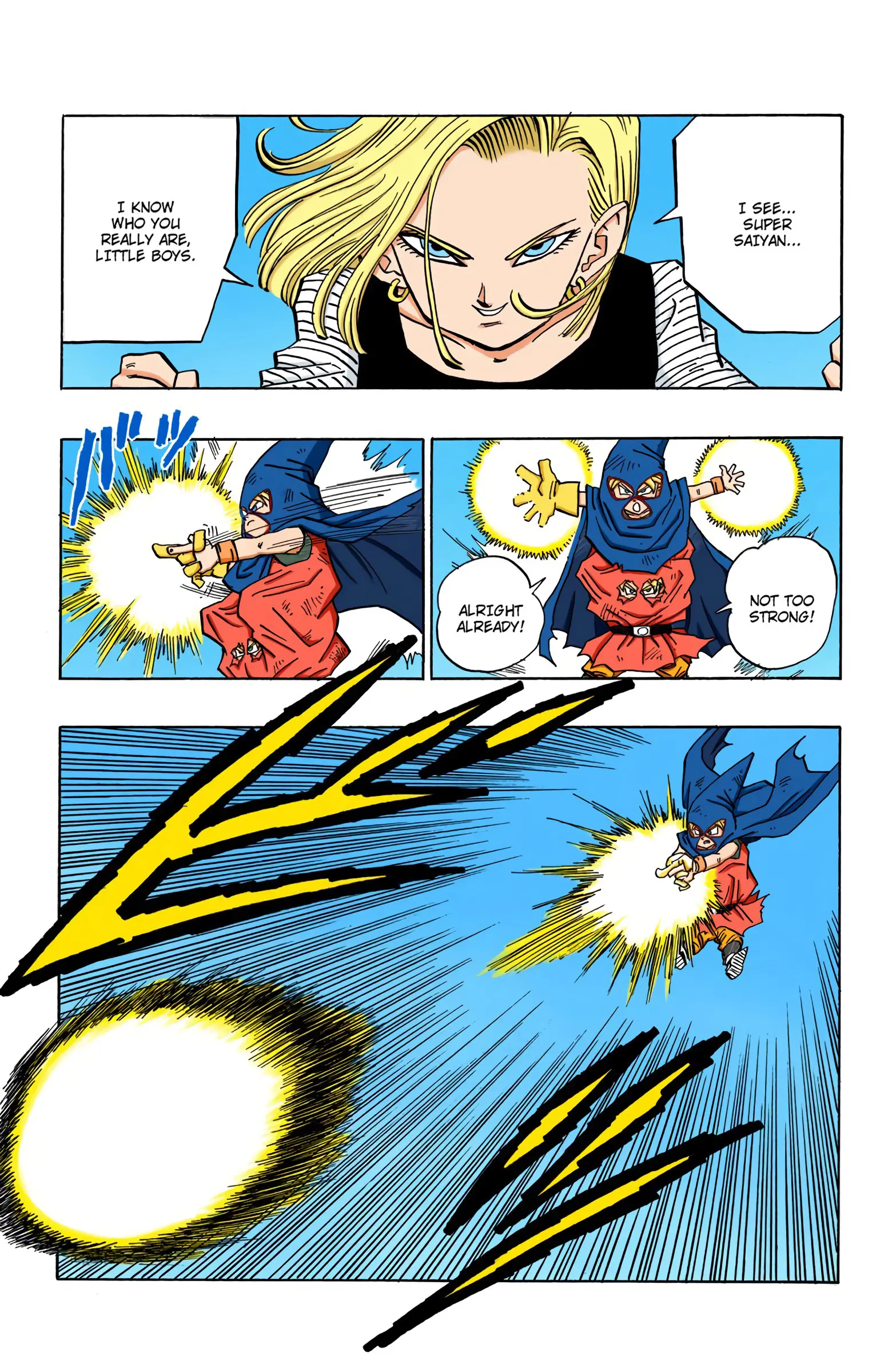 DBZ Majin Buu Saga Colored Manga, chapter 453, page 11