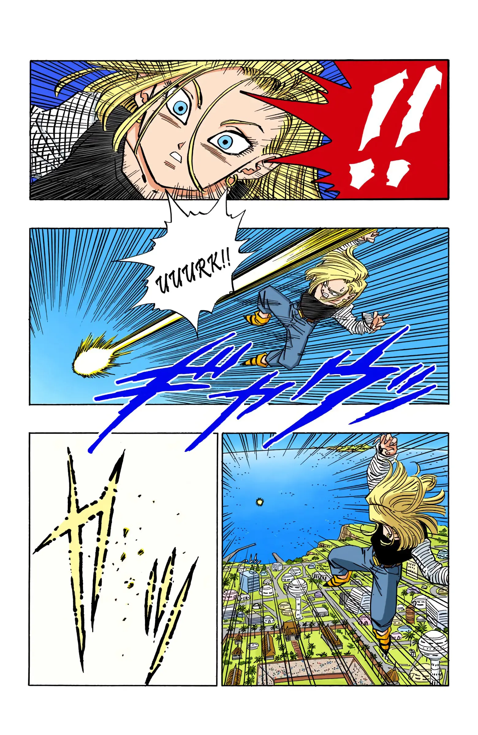 DBZ Majin Buu Saga Colored Manga, chapter 453, page 12