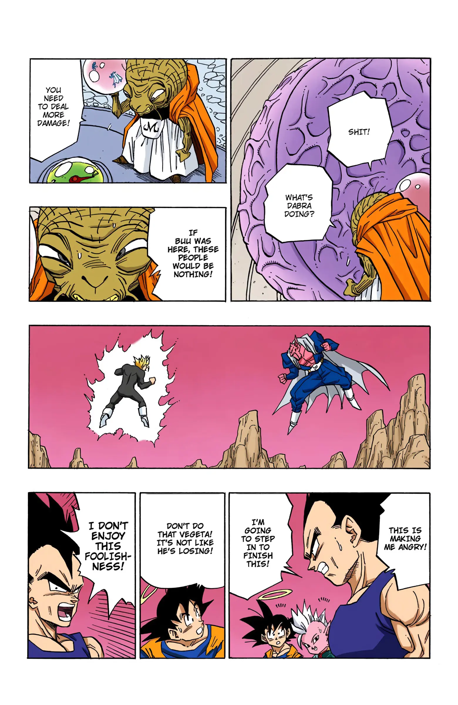 DBZ Majin Buu Saga Colored Manga, chapter 455, page 10