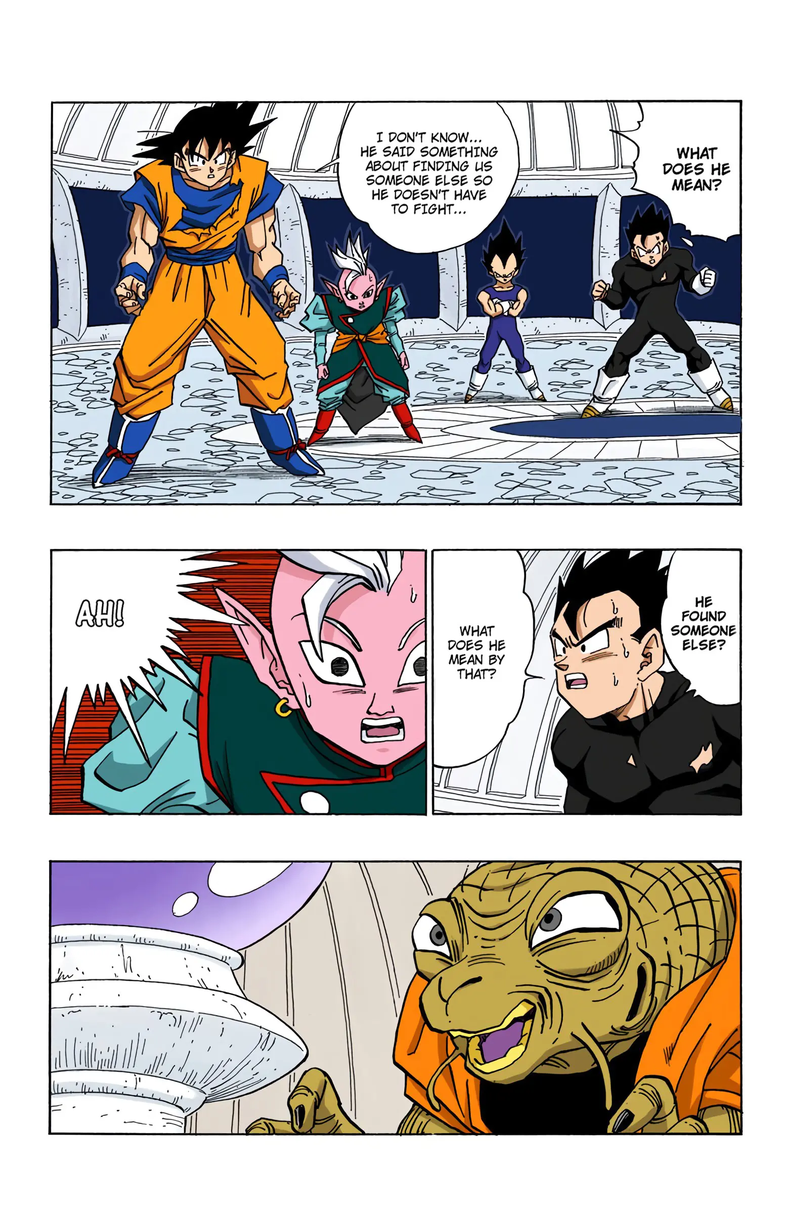 DBZ Majin Buu Saga Colored Manga, chapter 456, page 2