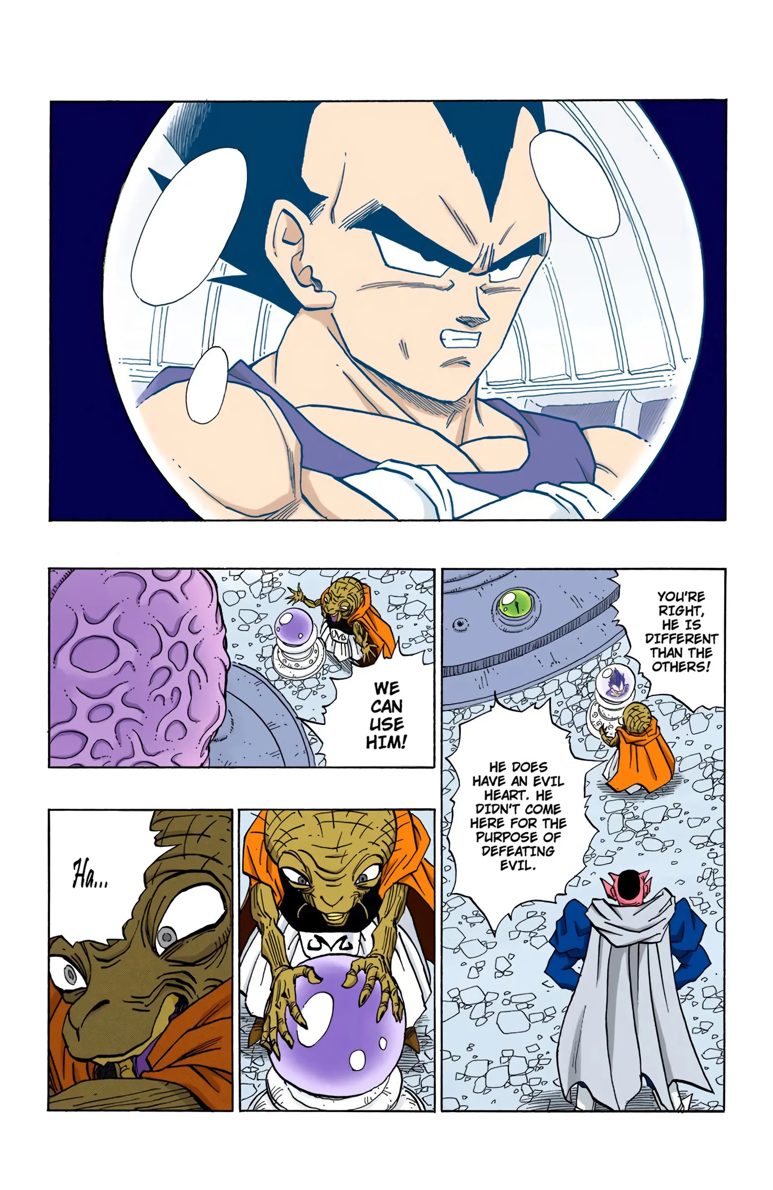 DBZ Majin Buu Saga Colored Manga, chapter 456, page 3