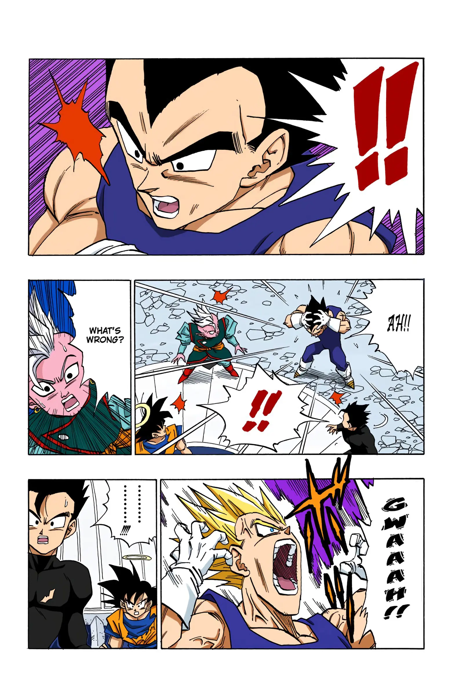 DBZ Majin Buu Saga Colored Manga, chapter 456, page 4