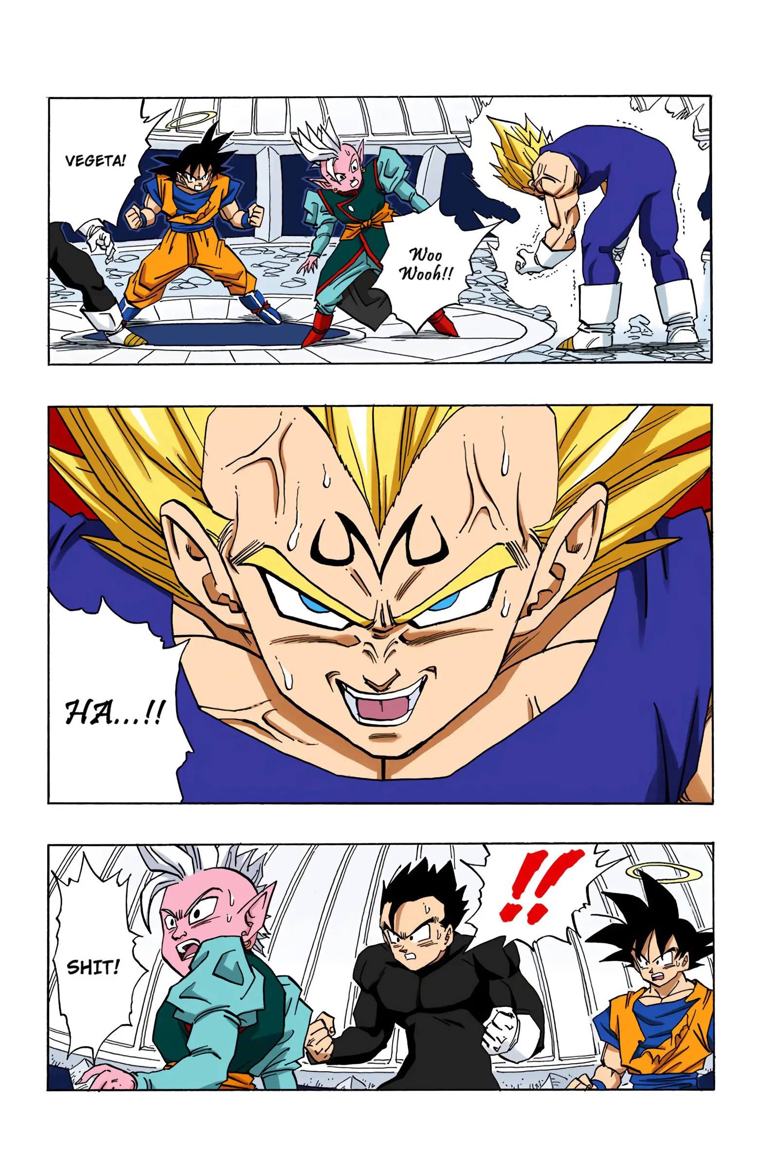 DBZ Majin Buu Saga Colored Manga, chapter 456, page 6