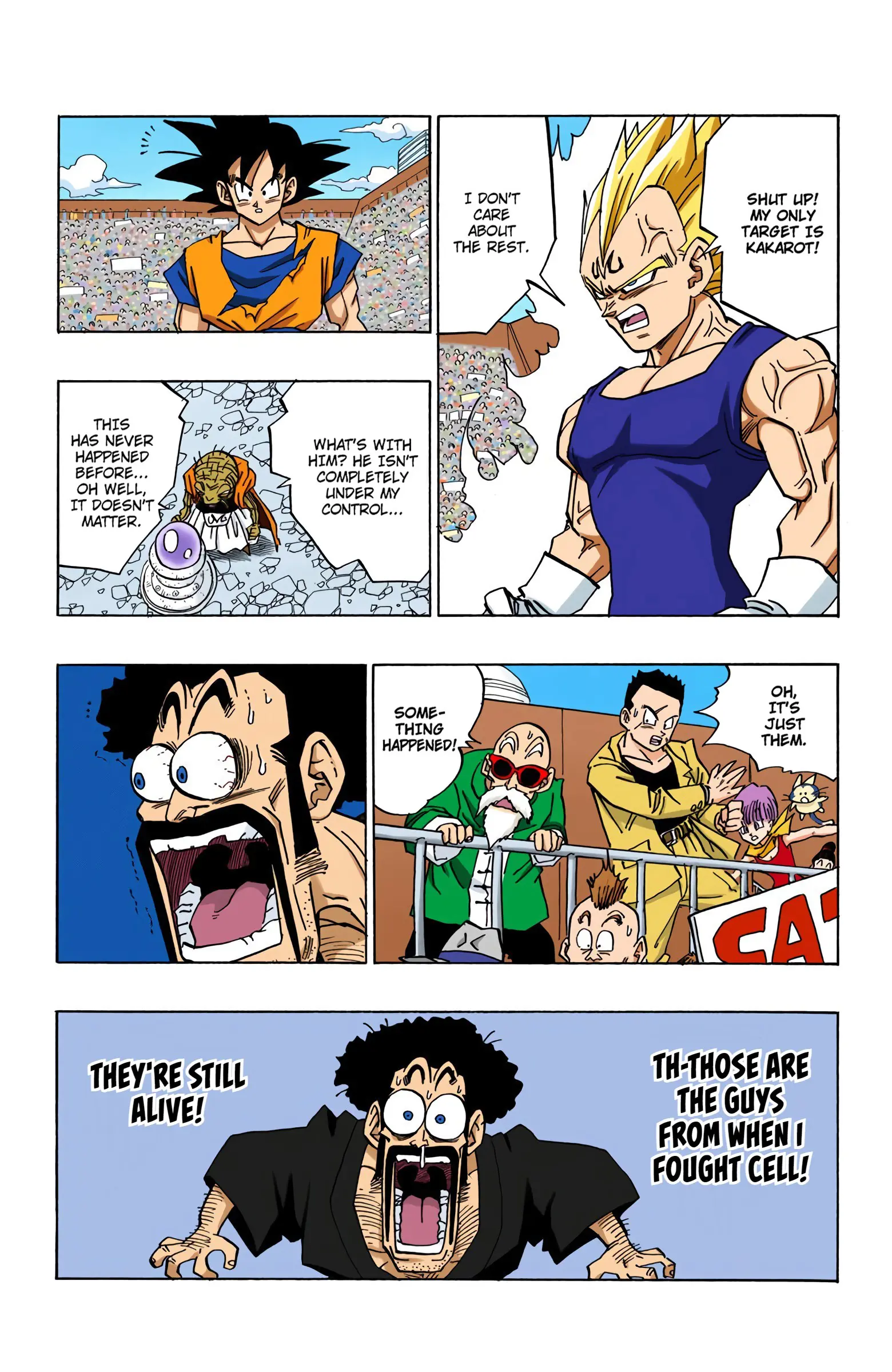 DBZ Majin Buu Saga Colored Manga, chapter 456, page 9