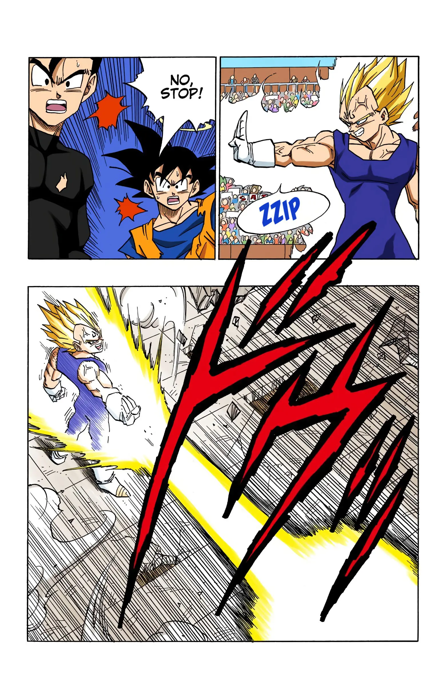 DBZ Majin Buu Saga Colored Manga, chapter 456, page 10