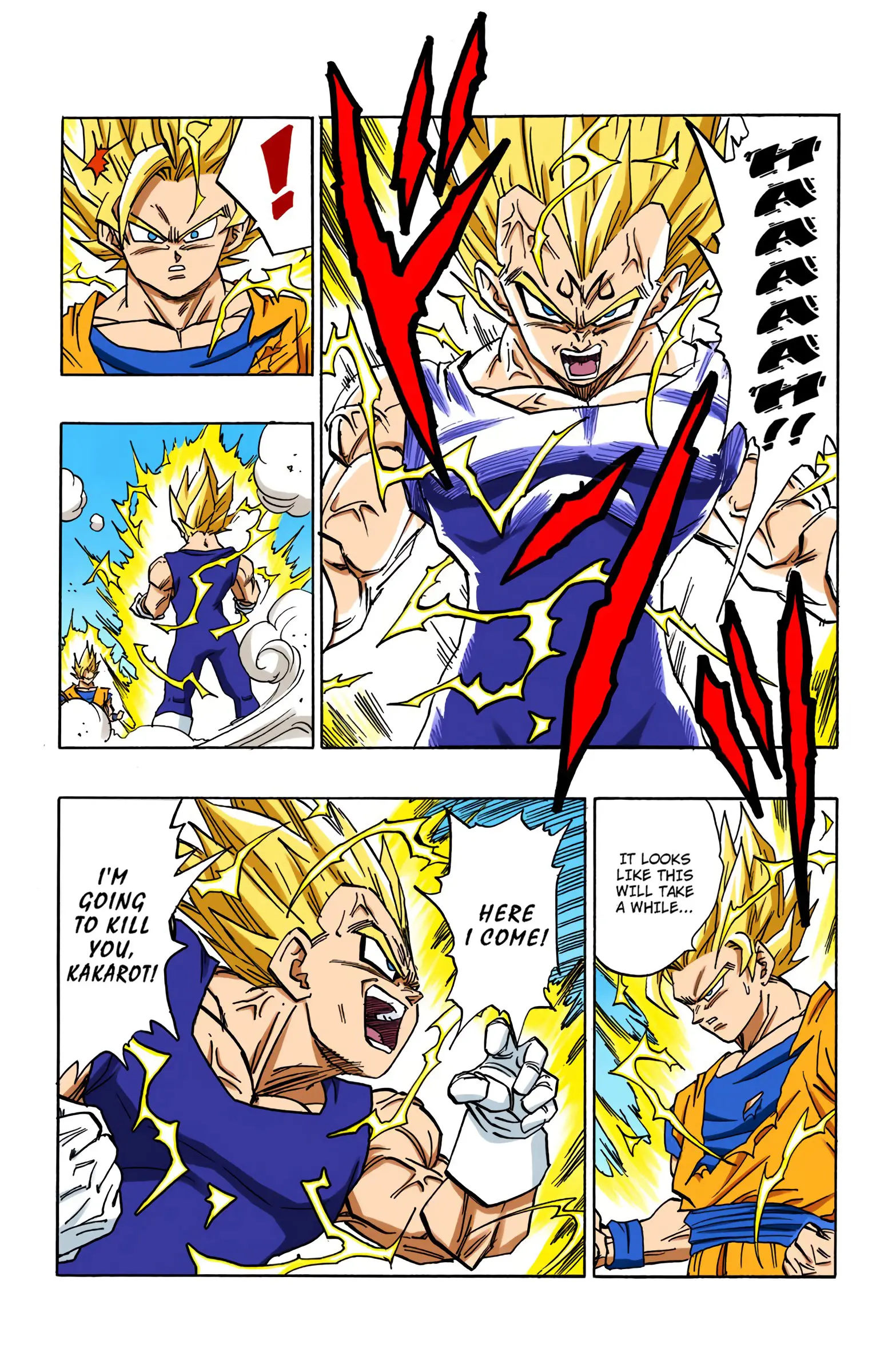 DBZ Majin Buu Saga Colored Manga, chapter 458, page 9