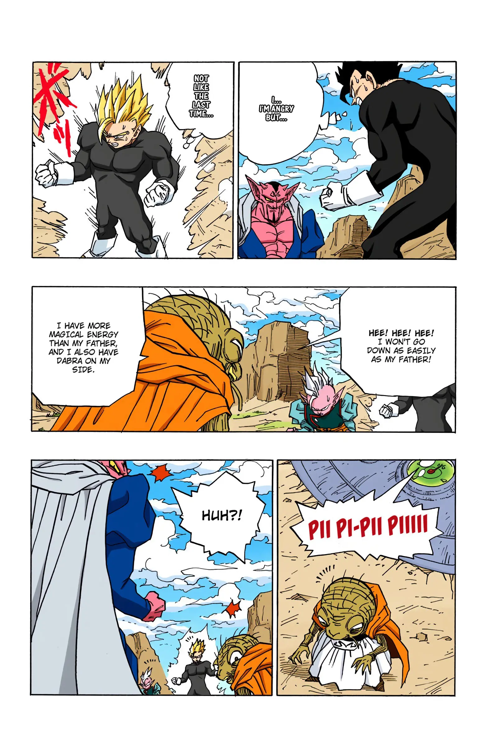 DBZ Majin Buu Saga Colored Manga, chapter 459, page 3