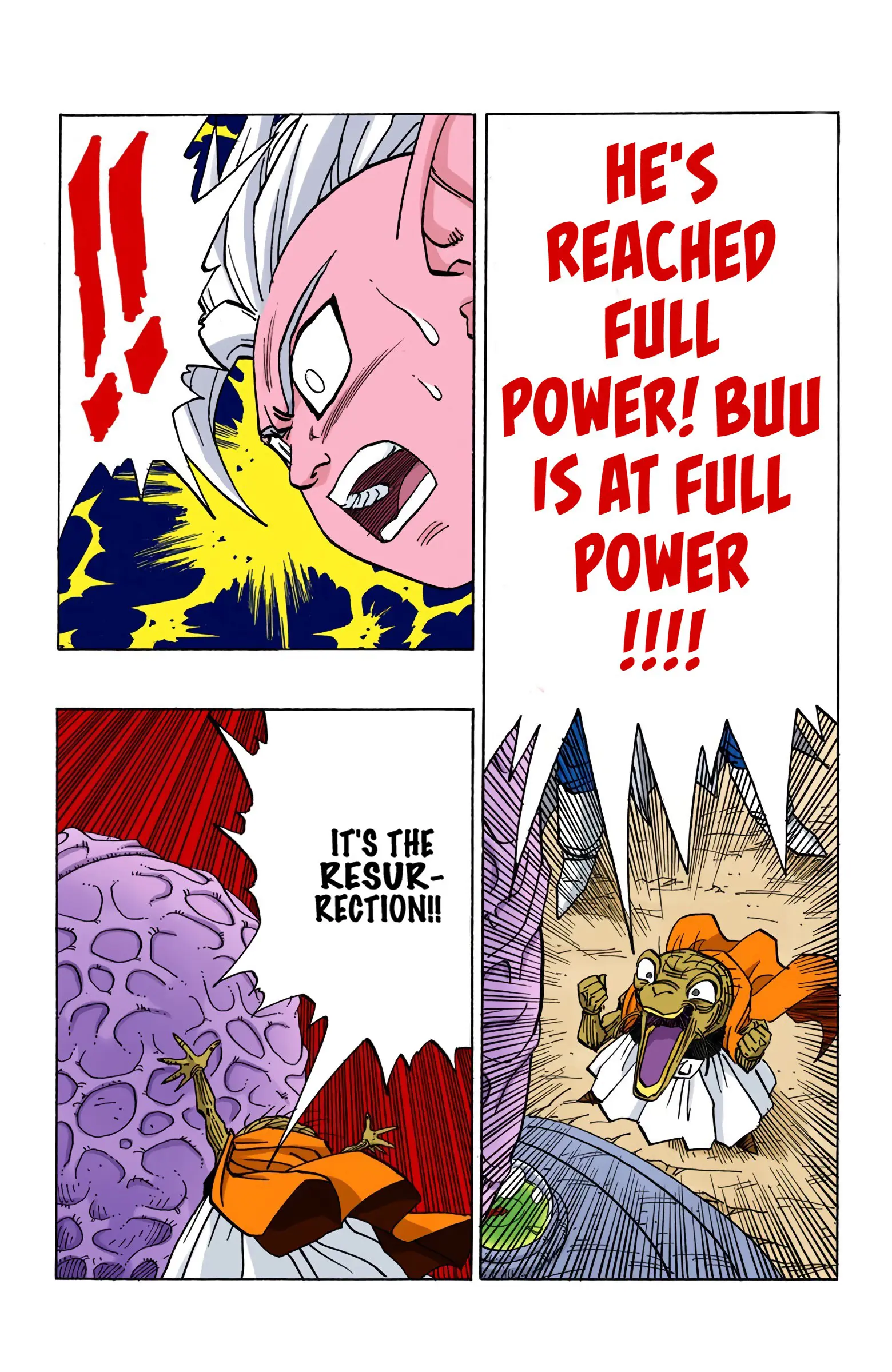 DBZ Majin Buu Saga Colored Manga, chapter 459, page 5
