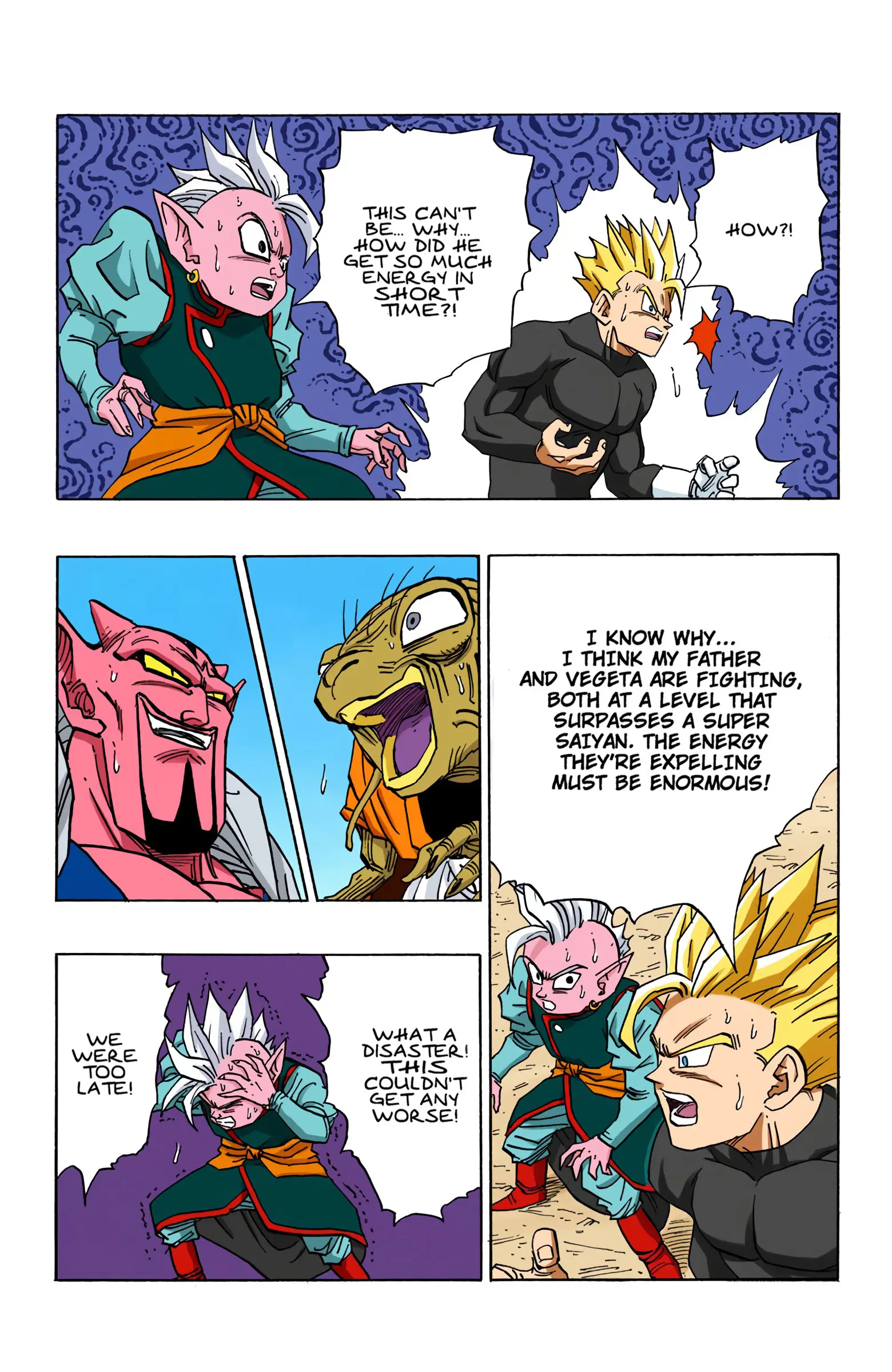 DBZ Majin Buu Saga Colored Manga, chapter 459, page 6