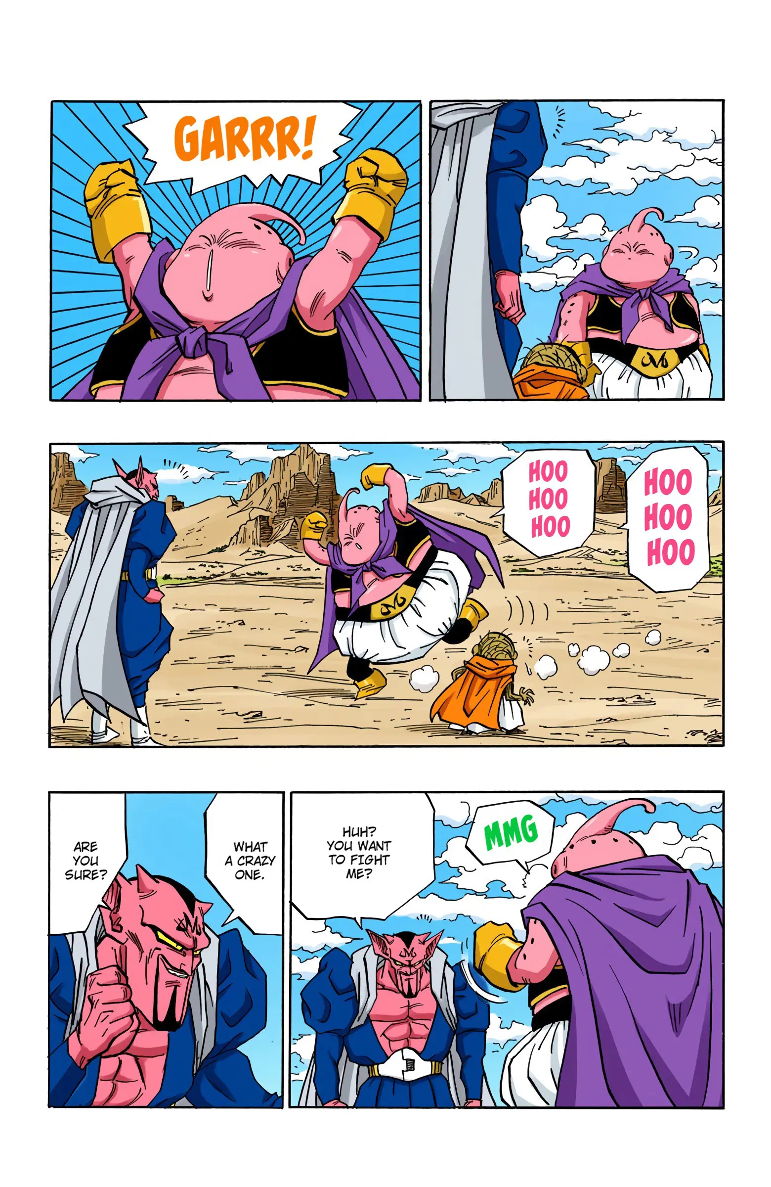 DBZ Majin Buu Saga Colored Manga, chapter 461, page 9