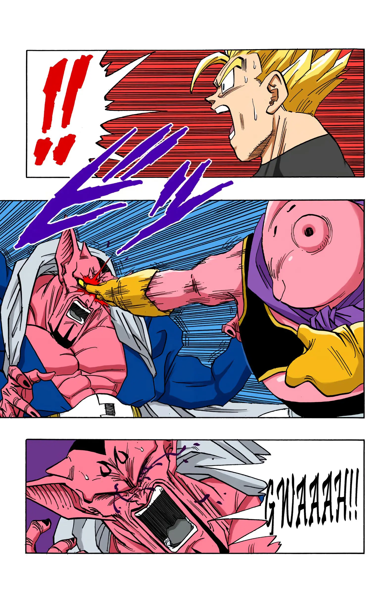 DBZ Majin Buu Saga Colored Manga, chapter 461, page 11