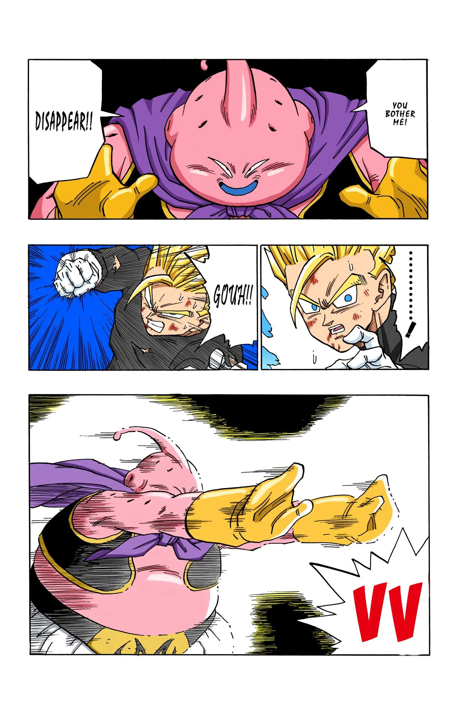 DBZ Majin Buu Saga Colored Manga, chapter 463, page 6