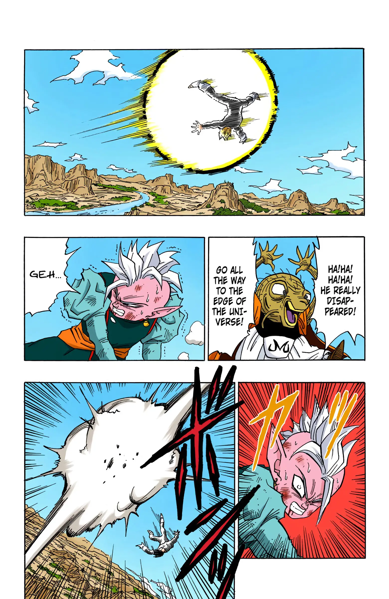 DBZ Majin Buu Saga Colored Manga, chapter 463, page 8