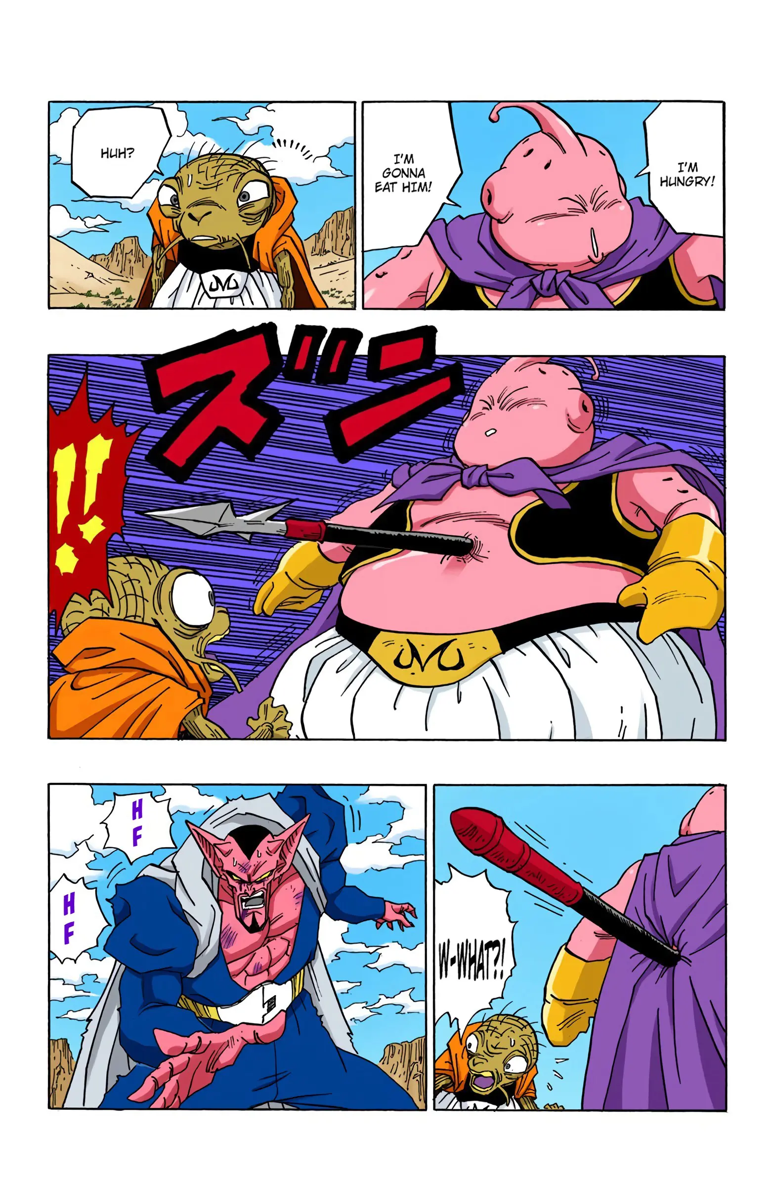 DBZ Majin Buu Saga Colored Manga, chapter 463, page 10