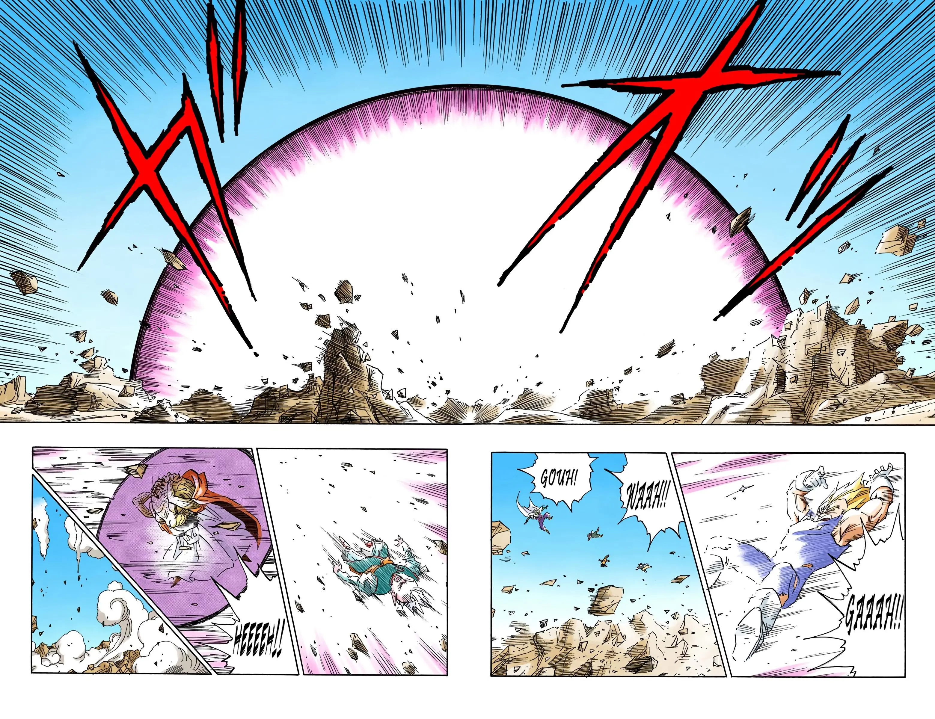 DBZ Majin Buu Saga Colored Manga, chapter 465, page 10