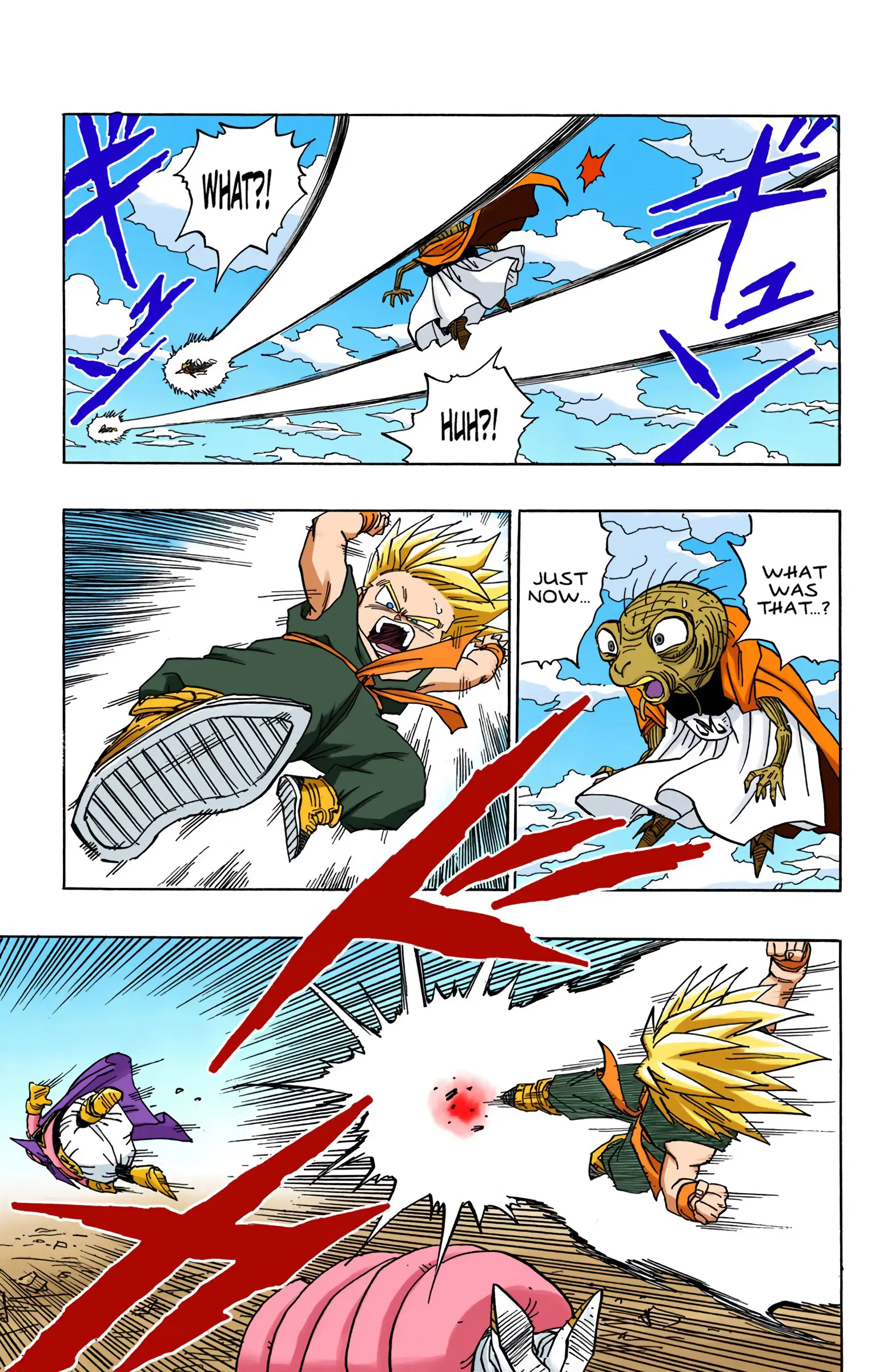 DBZ Majin Buu Saga Colored Manga, chapter 466, page 9