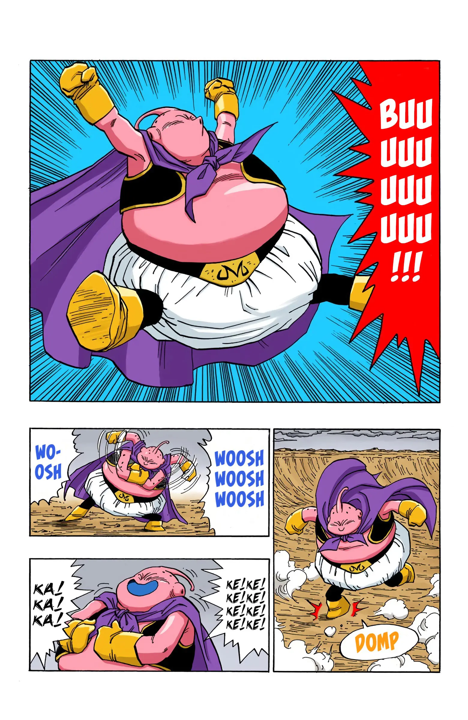 DBZ Majin Buu Saga Colored Manga, chapter 468, page 10