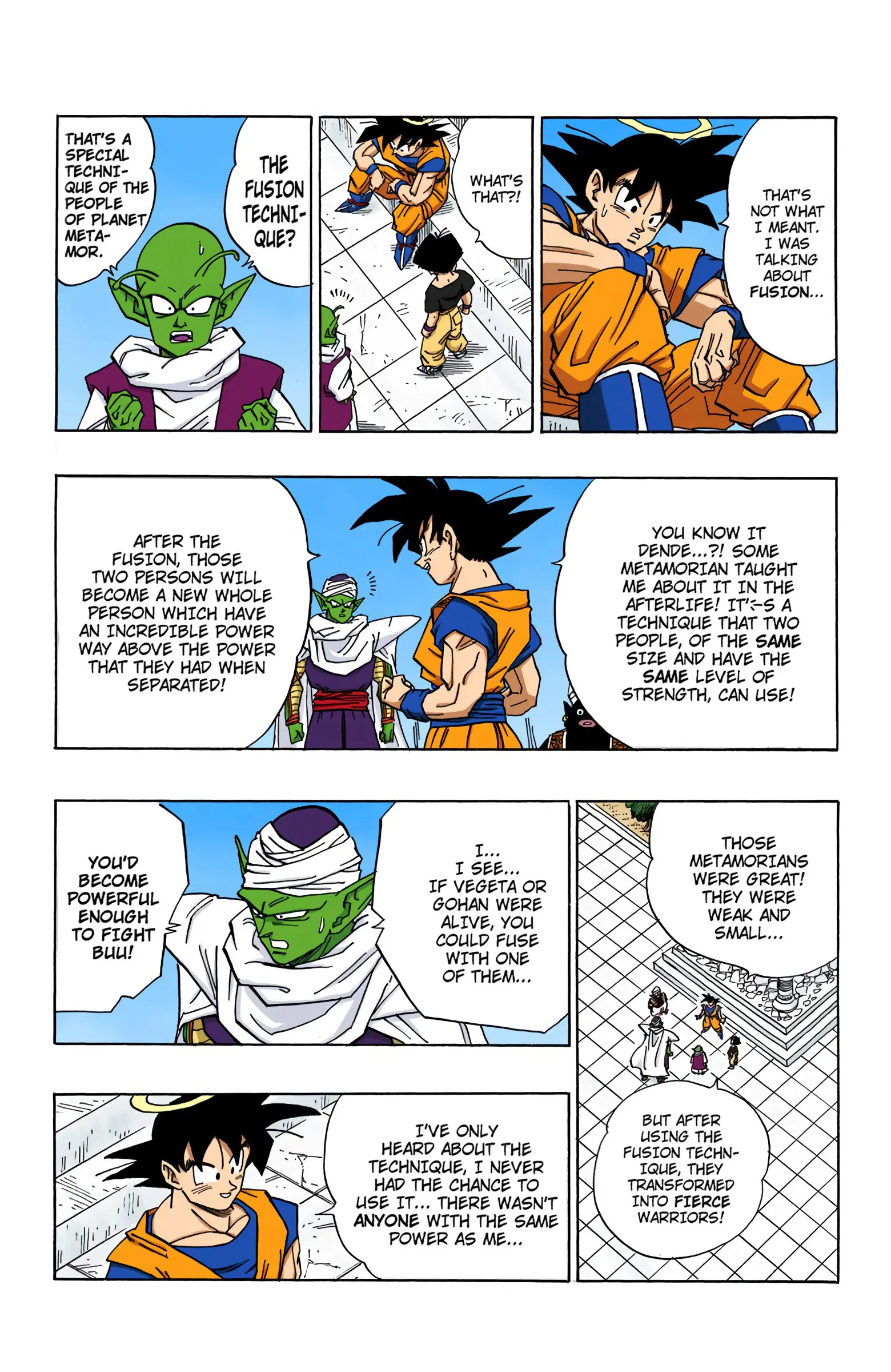 DBZ Majin Buu Saga Colored Manga, chapter 469, page 6