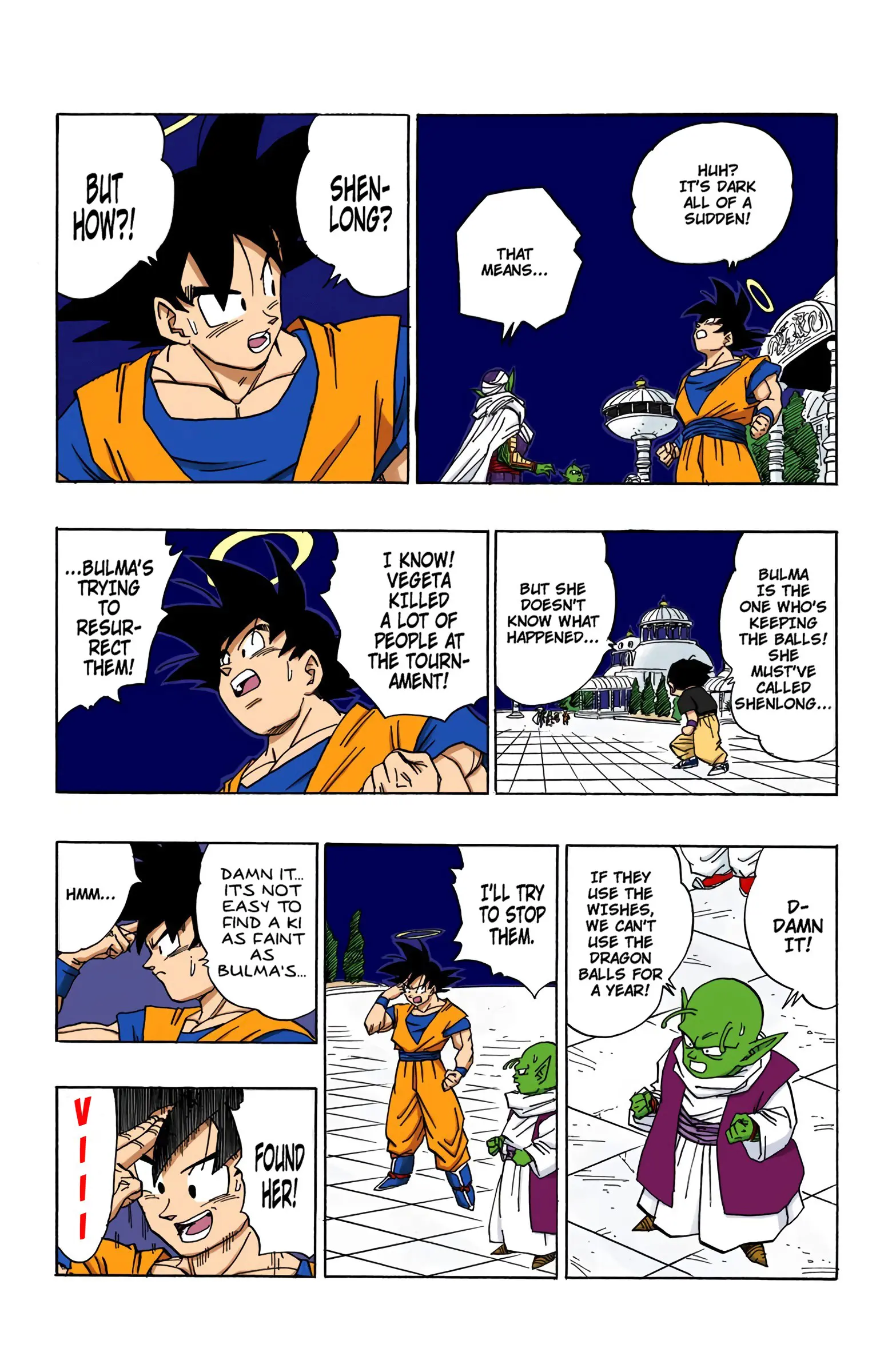 DBZ Majin Buu Saga Colored Manga, chapter 469, page 9