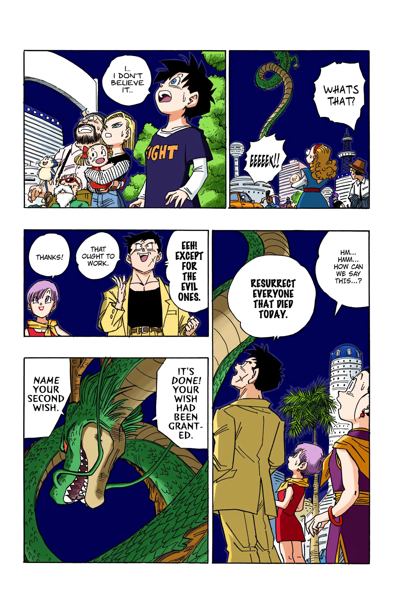 DBZ Majin Buu Saga Colored Manga, chapter 469, page 11