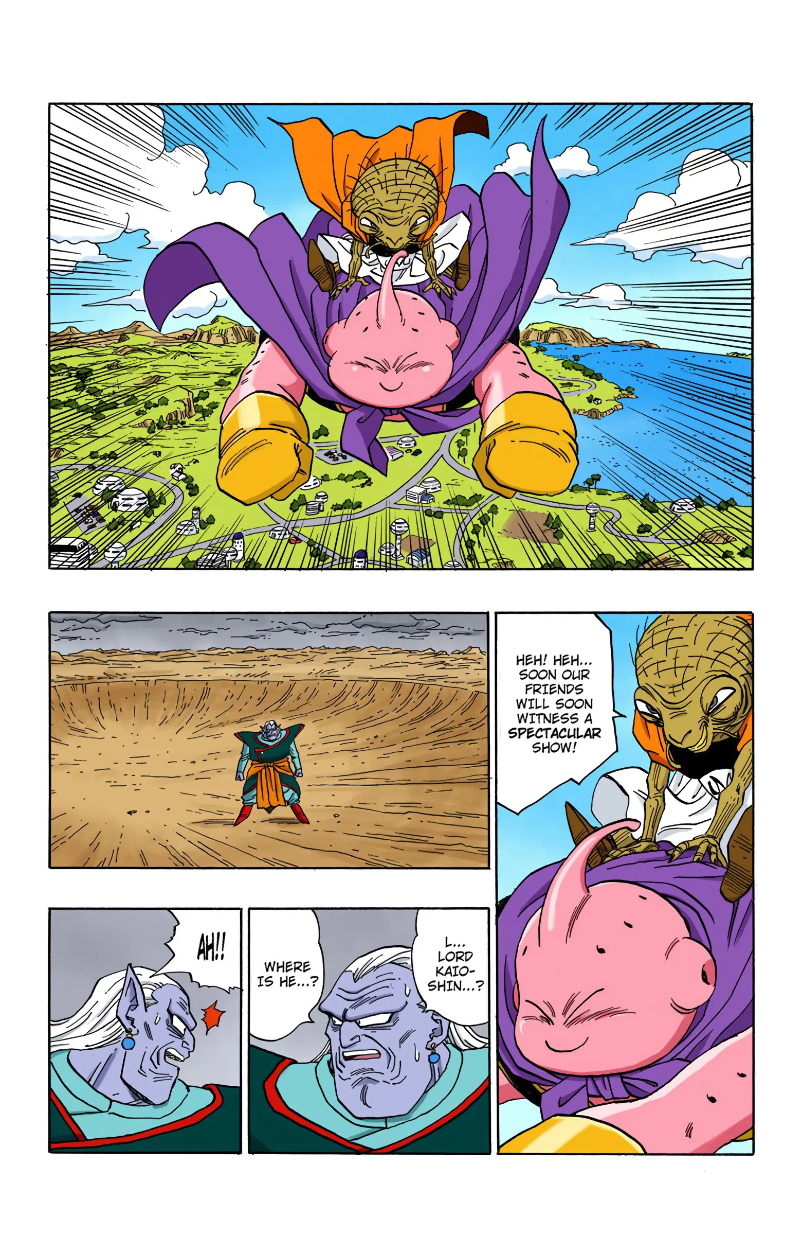 DBZ Majin Buu Saga Colored Manga, chapter 470, page 2