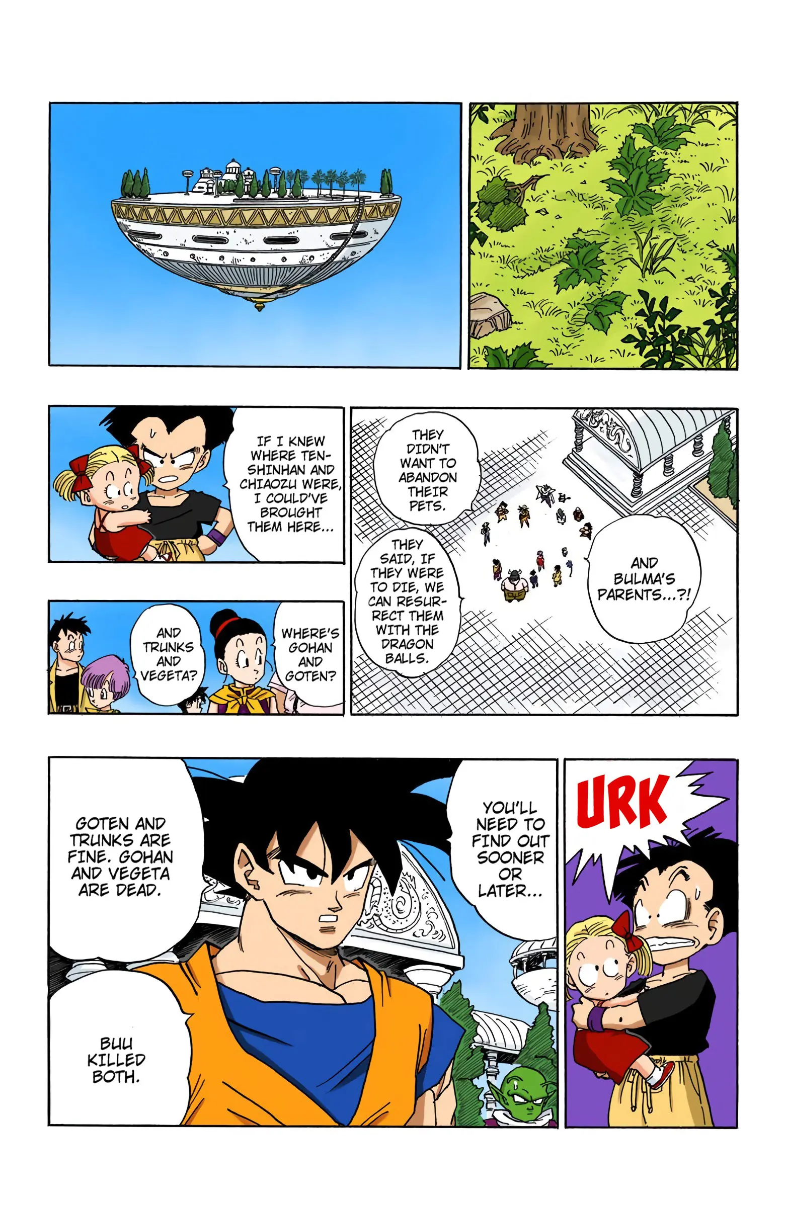 DBZ Majin Buu Saga Colored Manga, chapter 470, page 8