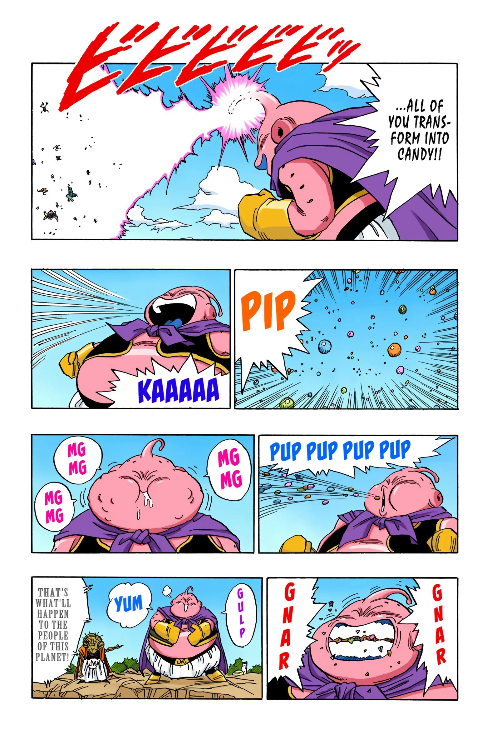 DBZ Majin Buu Saga Colored Manga, chapter 470, page 13
