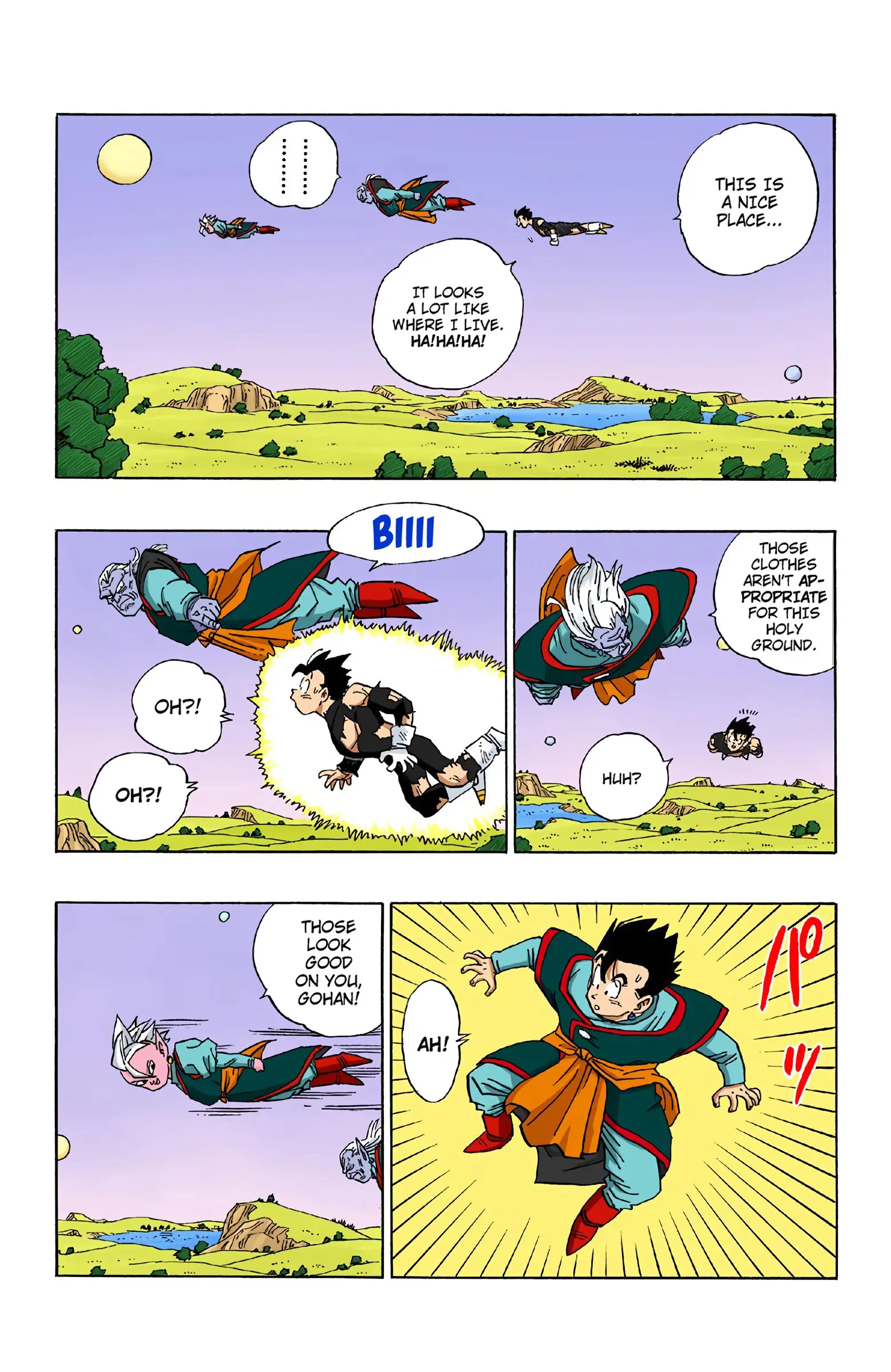DBZ Majin Buu Saga Colored Manga, chapter 471, page 11