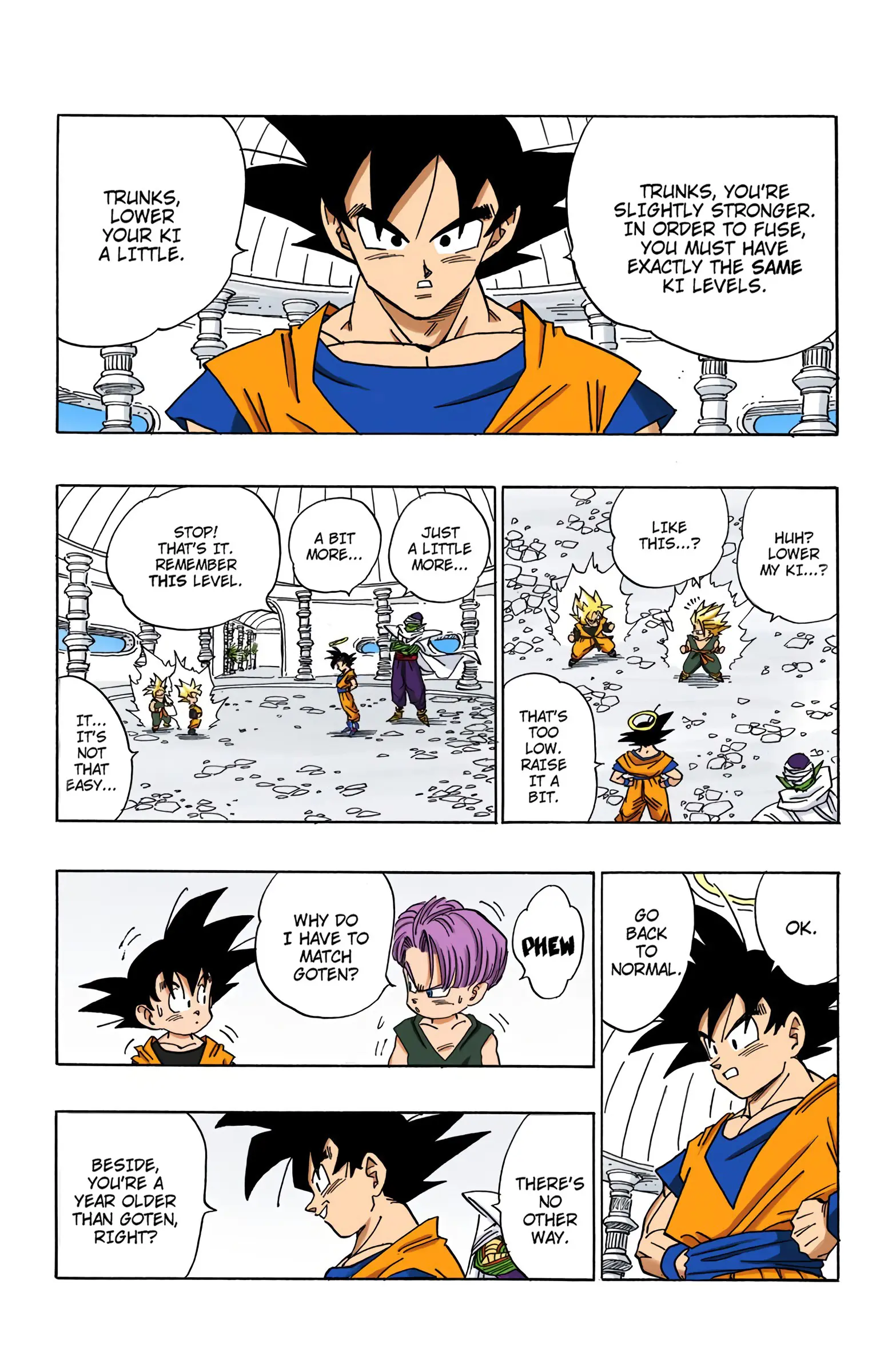 DBZ Majin Buu Saga Colored Manga, chapter 473, page 4