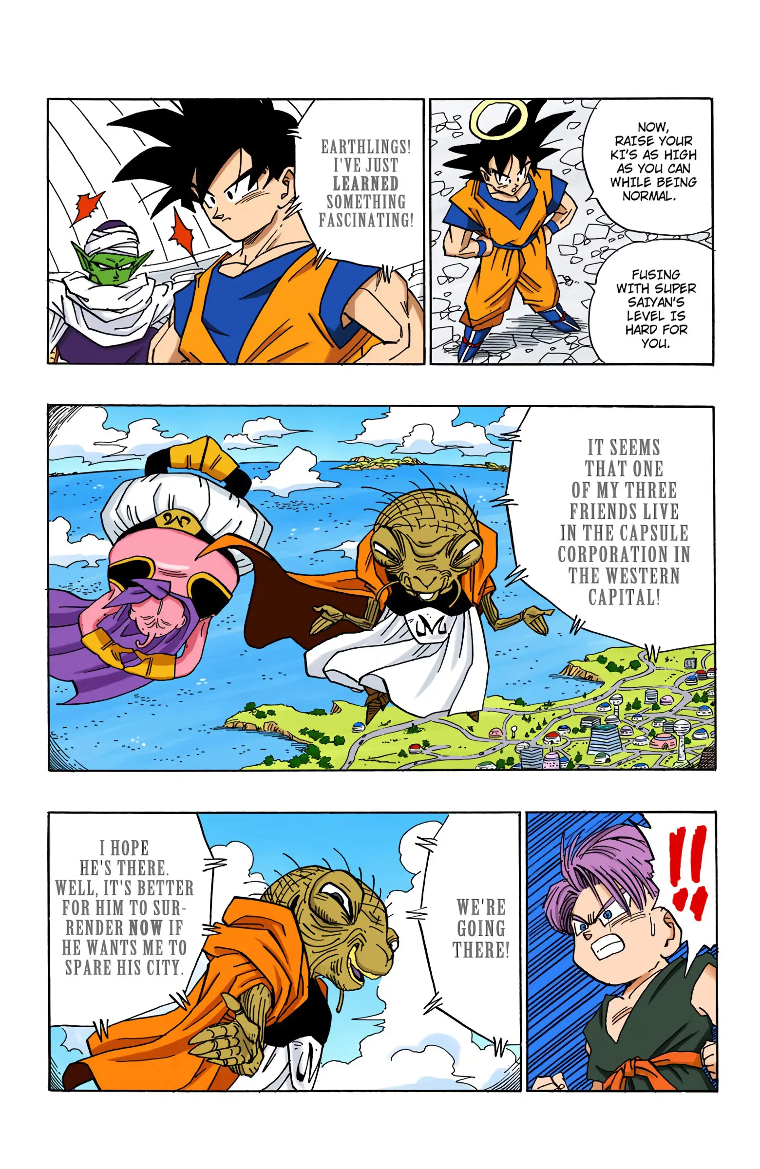 DBZ Majin Buu Saga Colored Manga, chapter 473, page 5