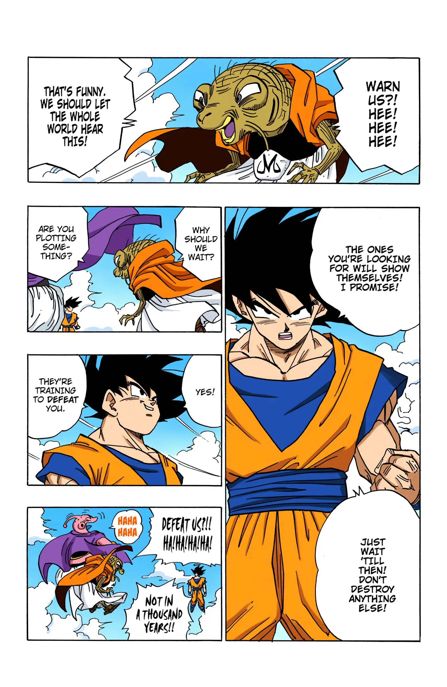 DBZ Majin Buu Saga Colored Manga, chapter 473, page 10