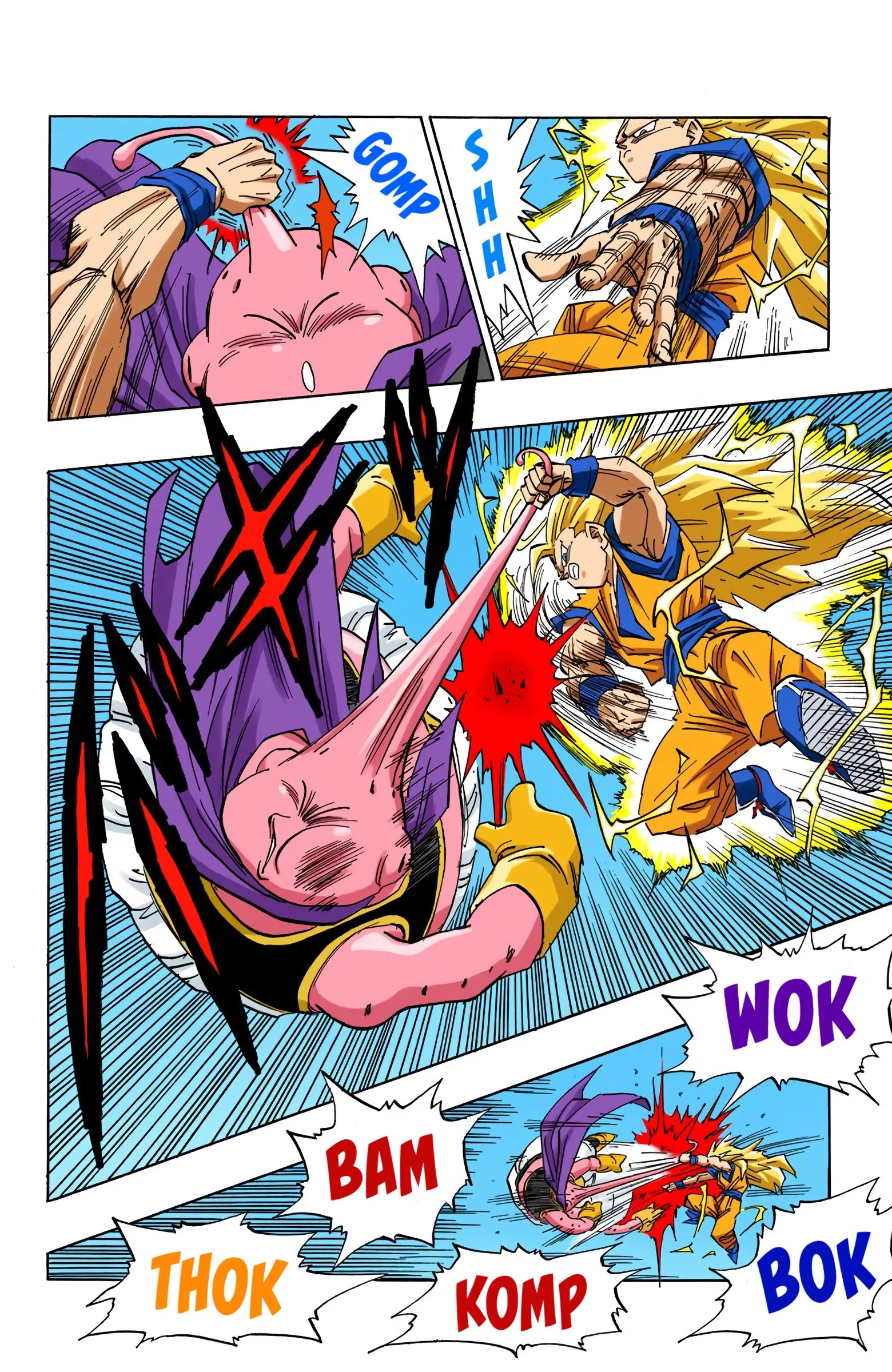 DBZ Majin Buu Saga Colored Manga, chapter 474, page 10