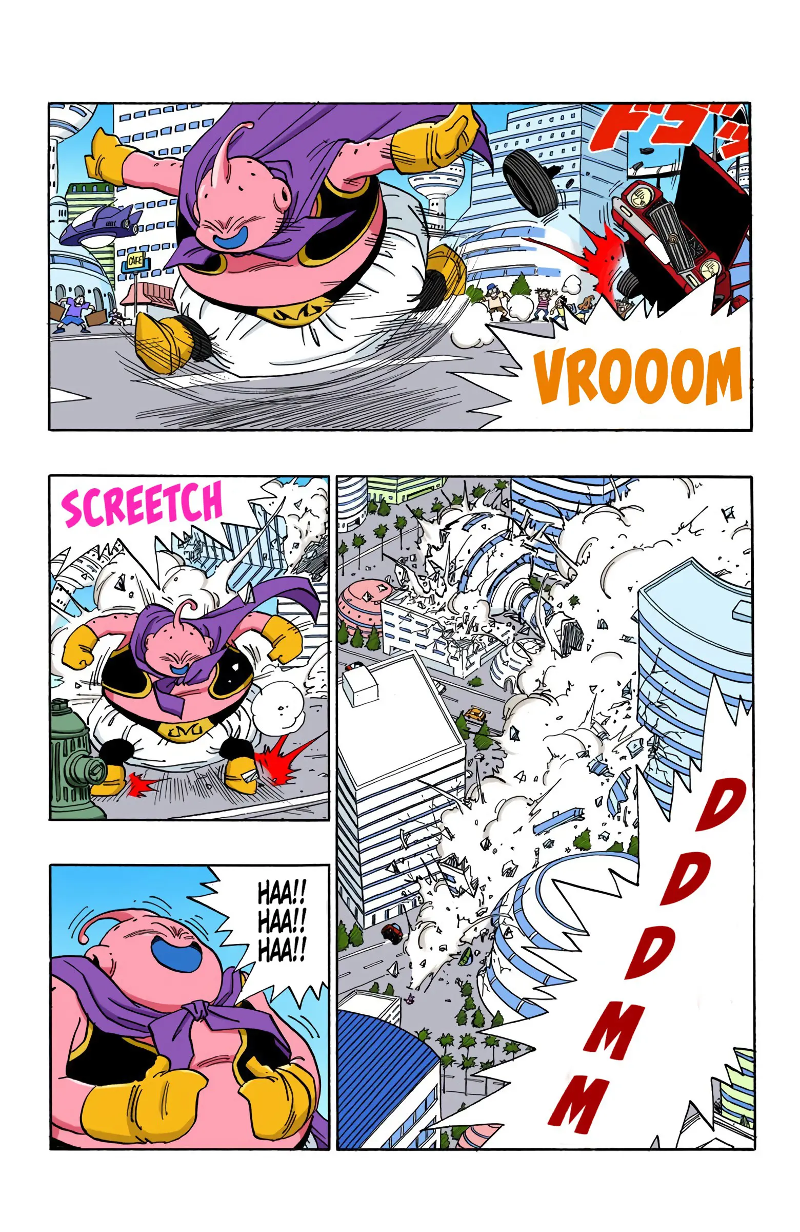 DBZ Majin Buu Saga Colored Manga, chapter 476, page 5
