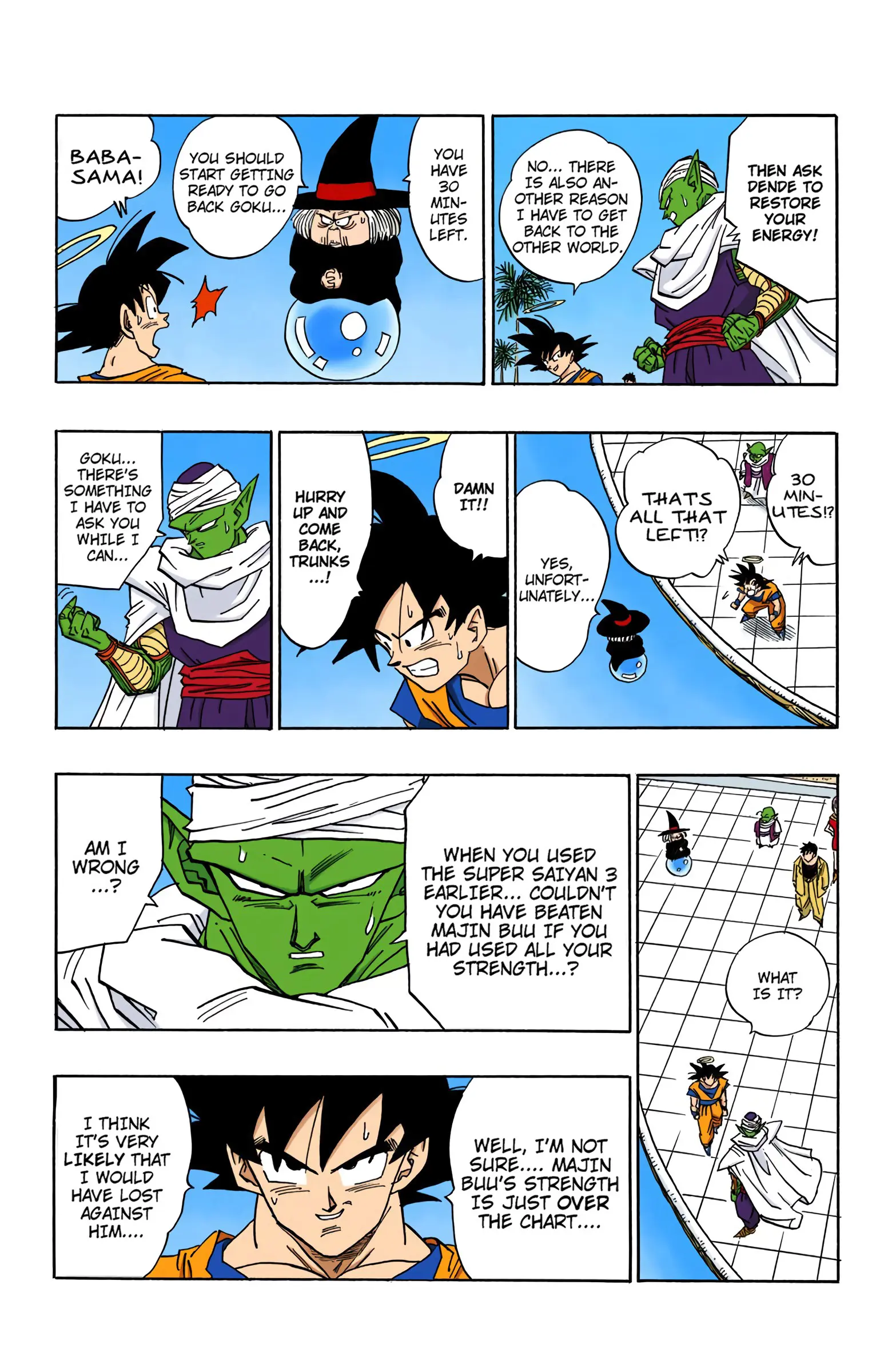 DBZ Majin Buu Saga Colored Manga, chapter 476, page 10