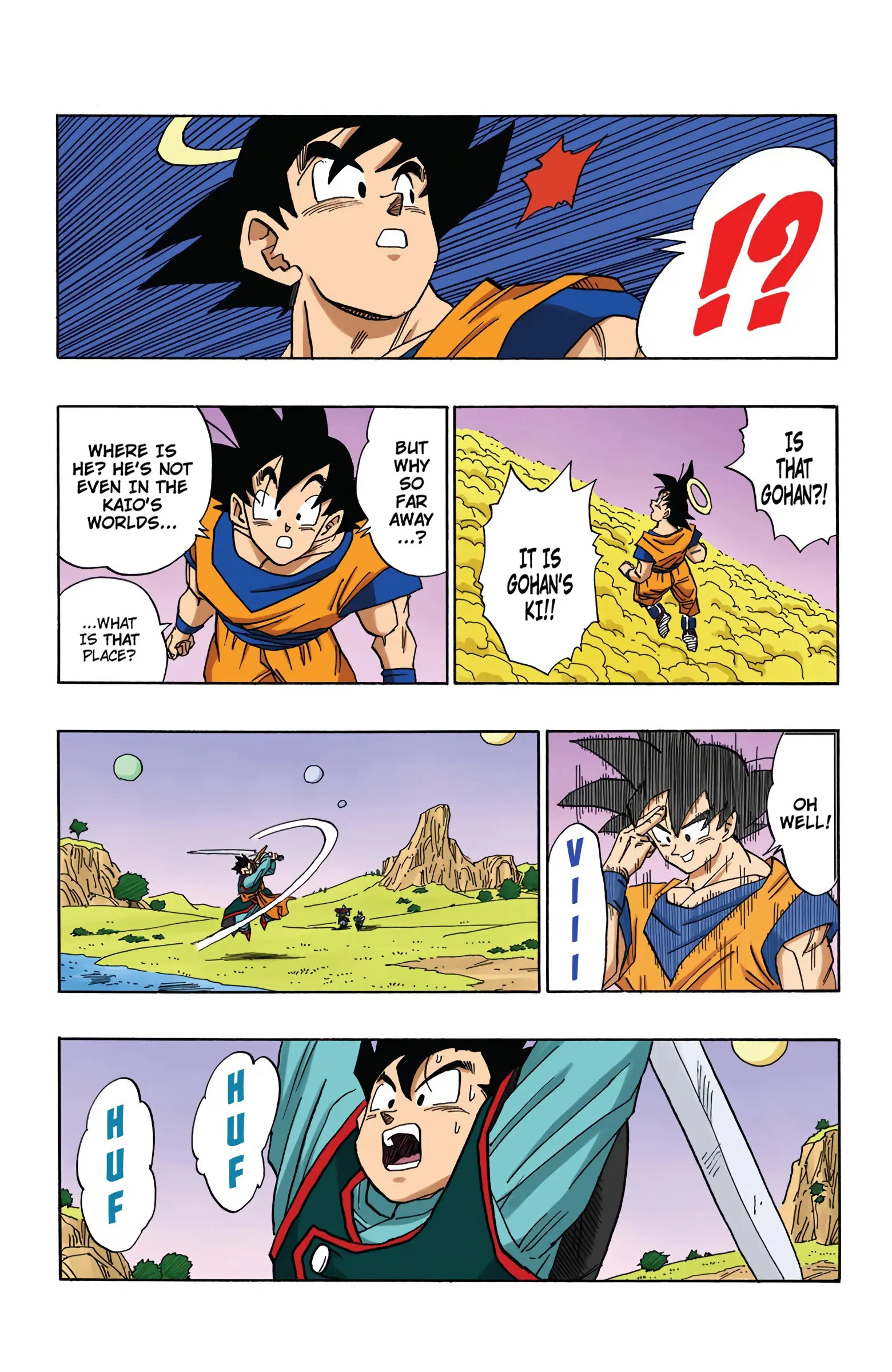 DBZ Majin Buu Saga Colored Manga, chapter 478, page 4