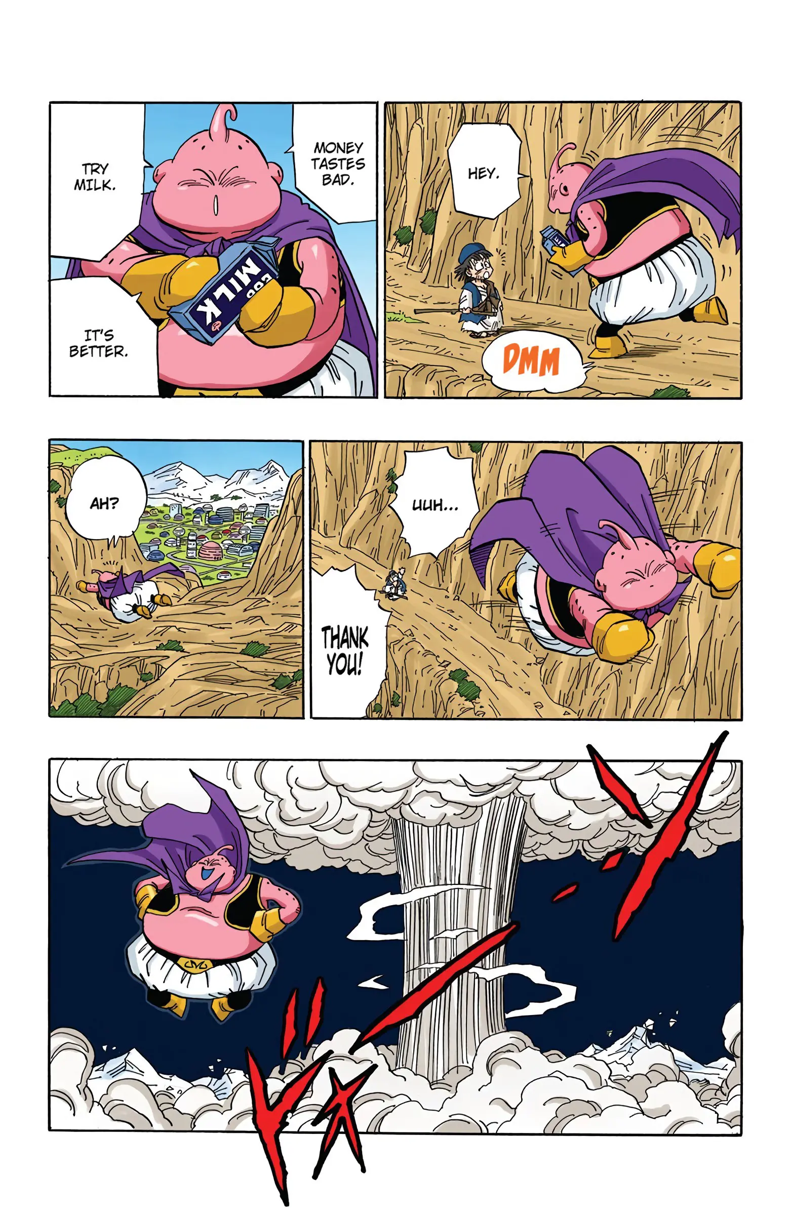 DBZ Majin Buu Saga Colored Manga, chapter 478, page 12