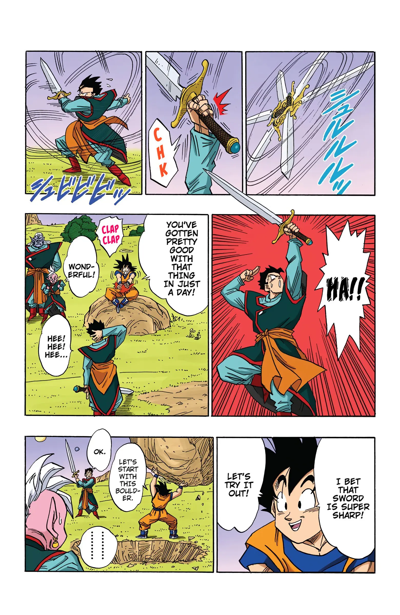 DBZ Majin Buu Saga Colored Manga, chapter 478, page 13