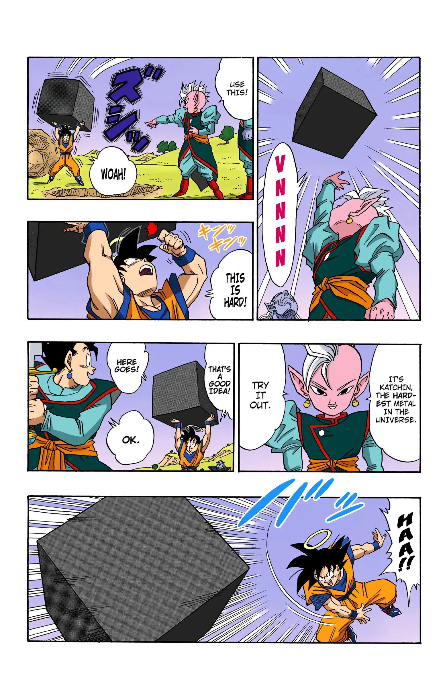 DBZ Majin Buu Saga Colored Manga, chapter 479, page 2