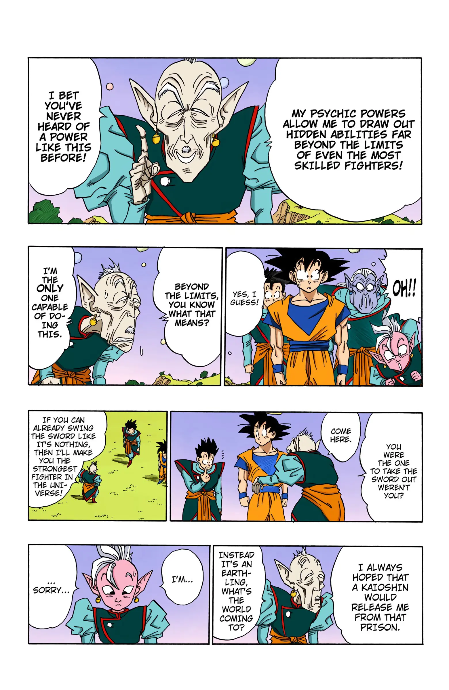 DBZ Majin Buu Saga Colored Manga, chapter 479, page 10