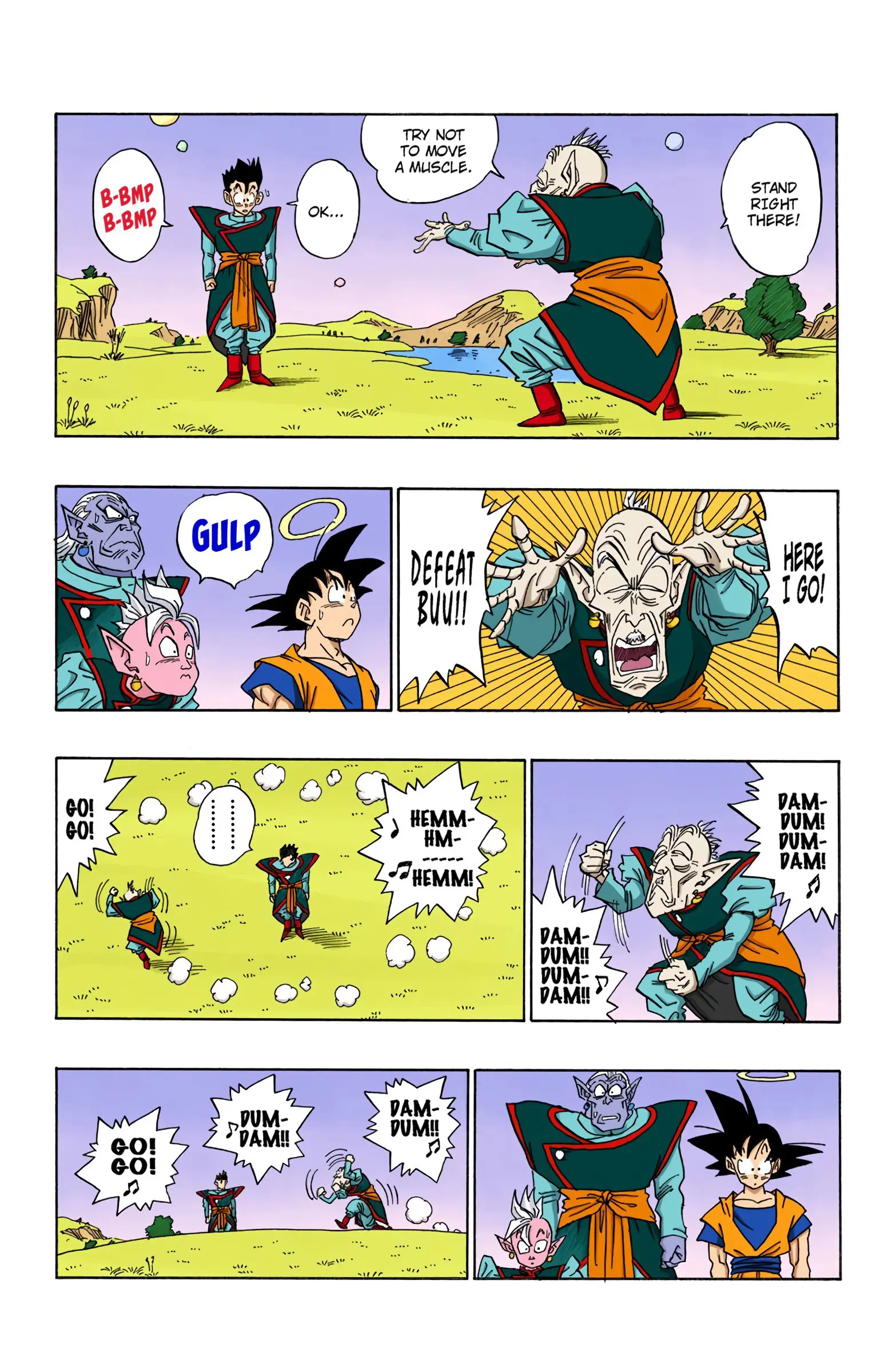 DBZ Majin Buu Saga Colored Manga, chapter 479, page 11