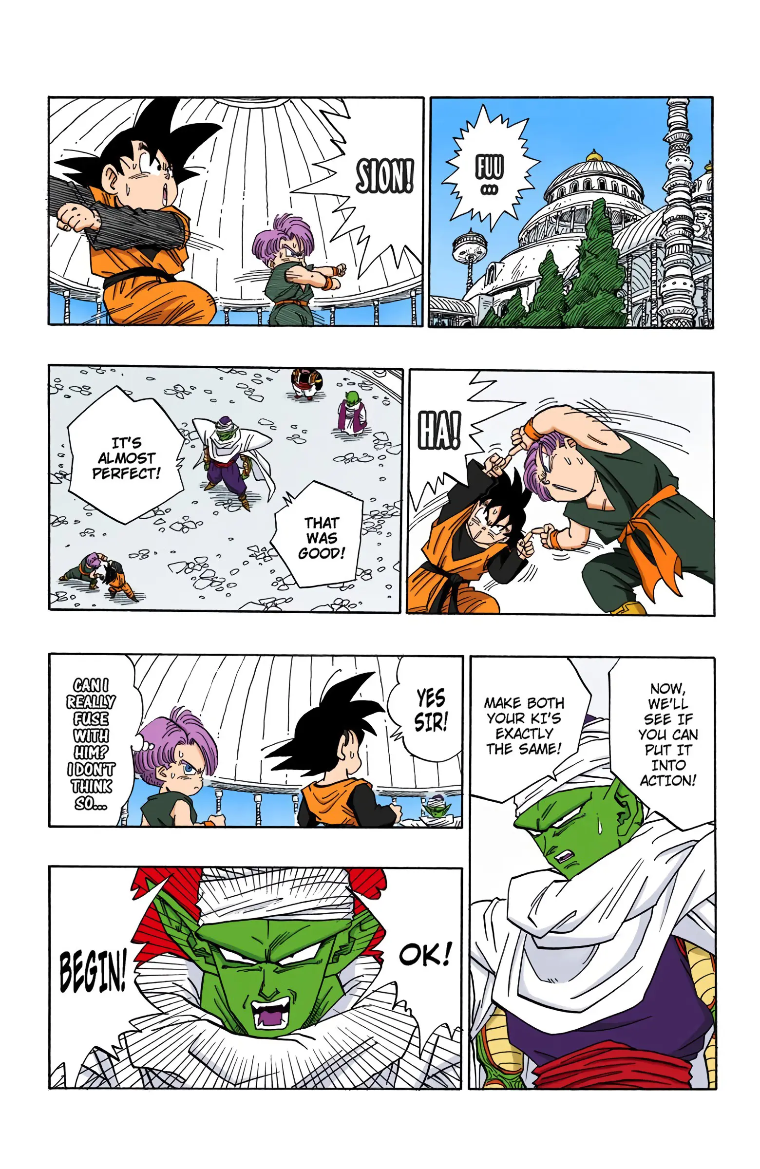 DBZ Majin Buu Saga Colored Manga, chapter 479, page 13