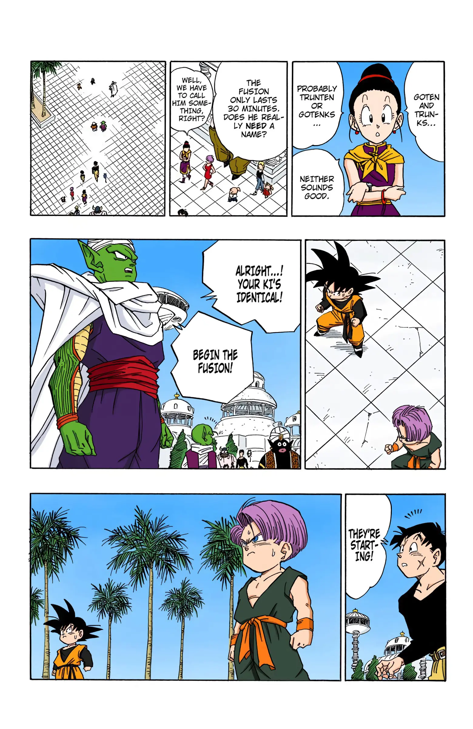 DBZ Majin Buu Saga Colored Manga, chapter 480, page 2