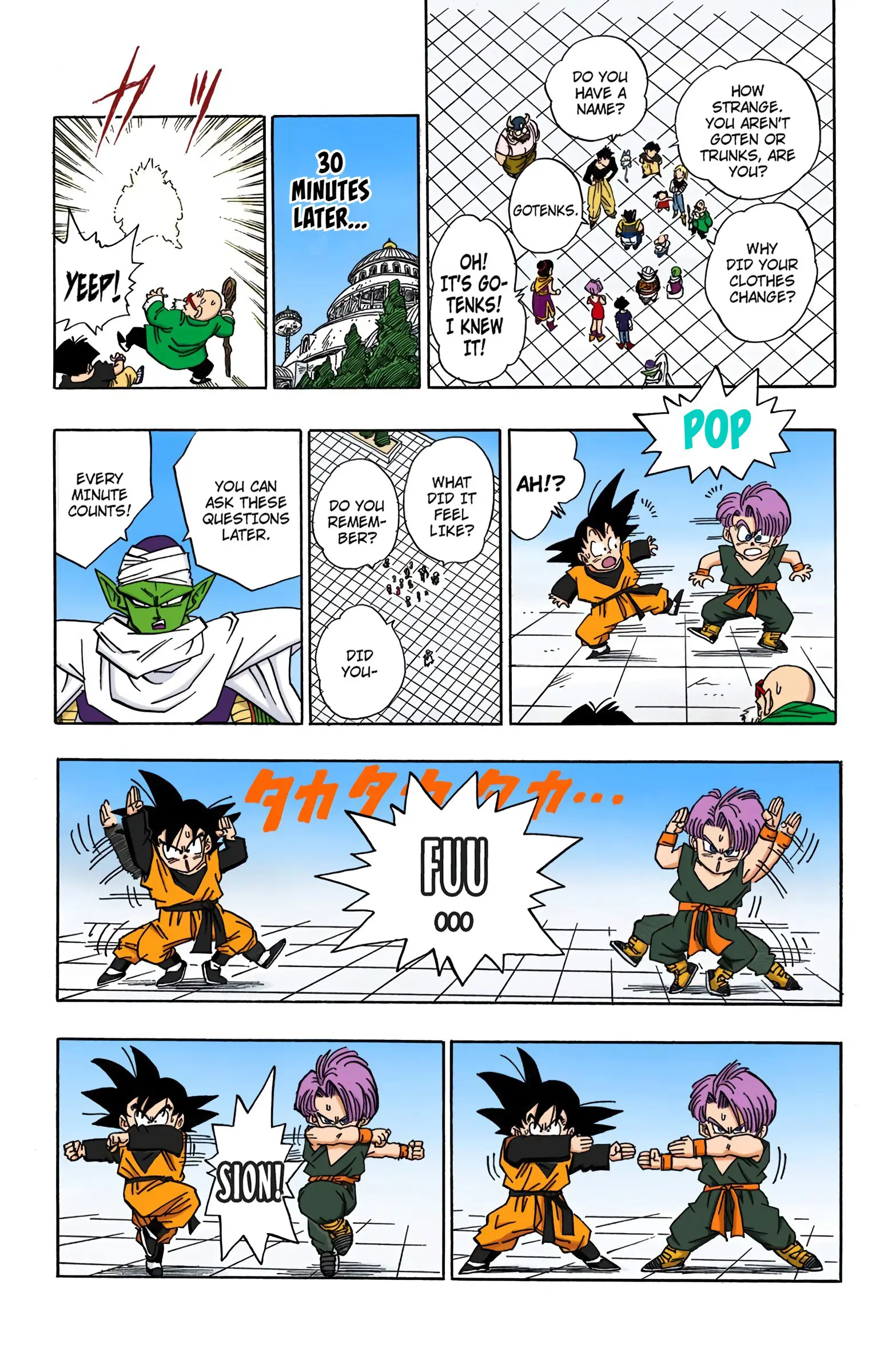 DBZ Majin Buu Saga Colored Manga, chapter 480, page 7