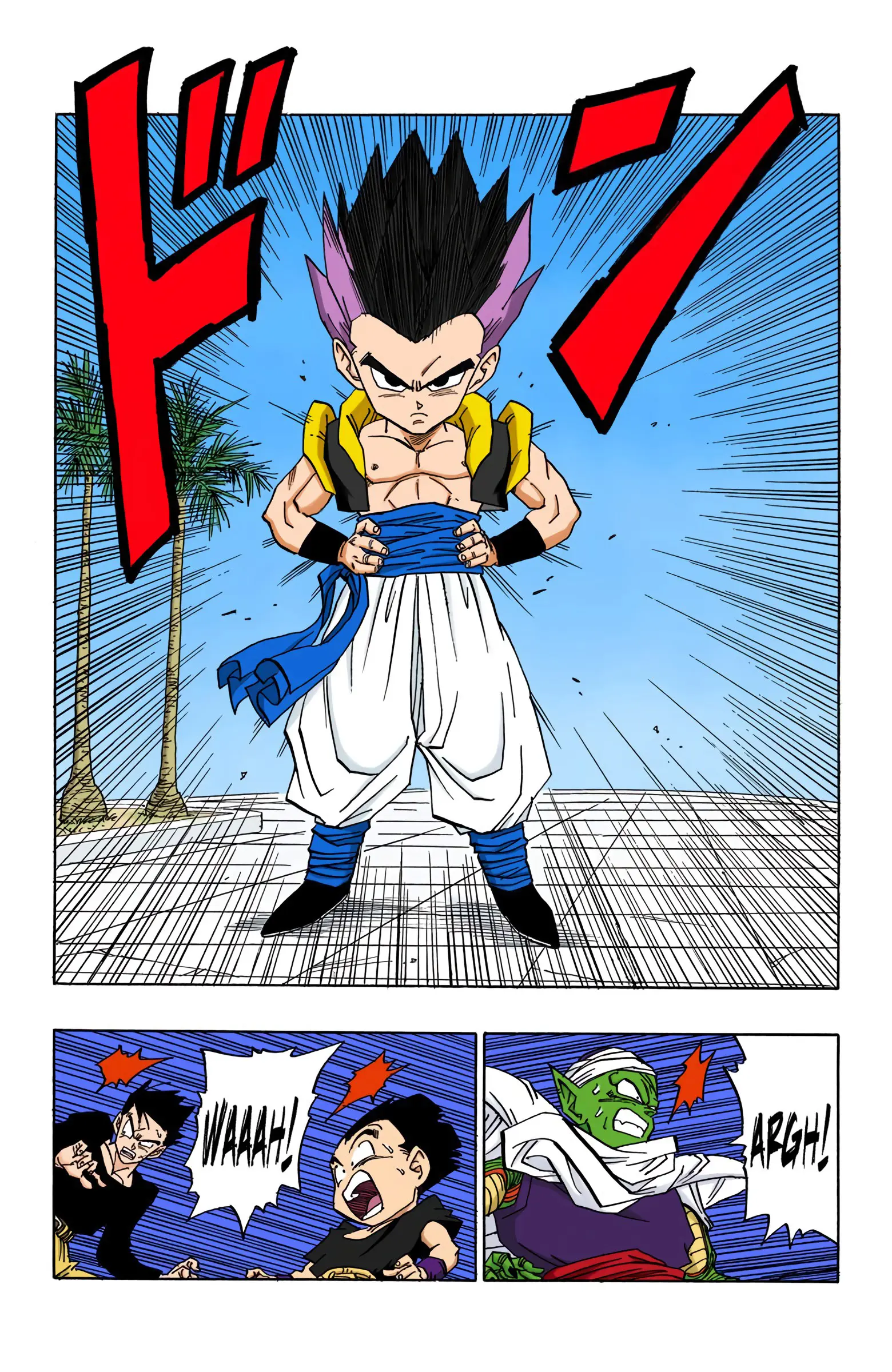 DBZ Majin Buu Saga Colored Manga, chapter 480, page 10