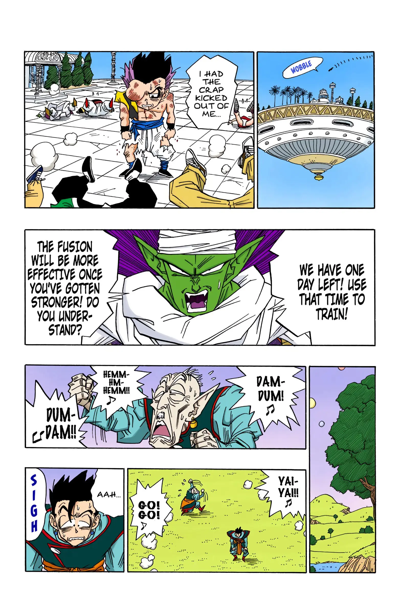 DBZ Majin Buu Saga Colored Manga, chapter 480, page 13