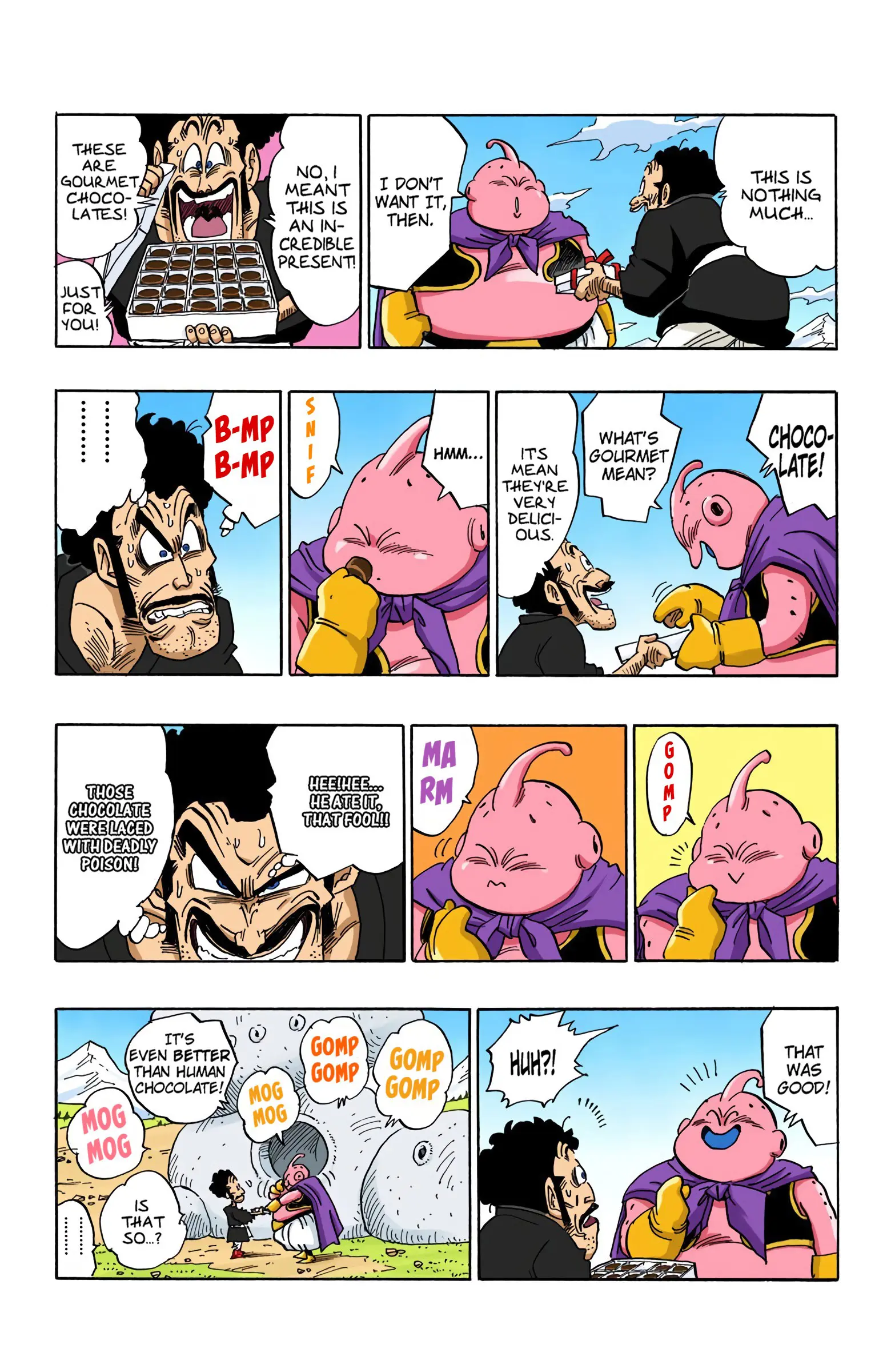 DBZ Majin Buu Saga Colored Manga, chapter 481, page 9