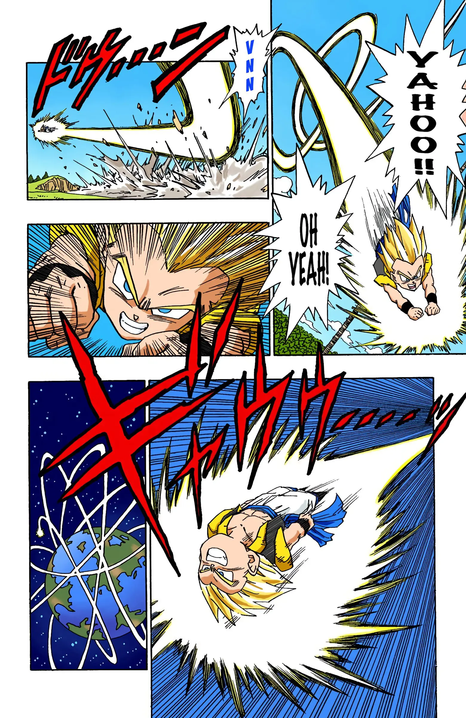 DBZ Majin Buu Saga Colored Manga, chapter 482, page 9